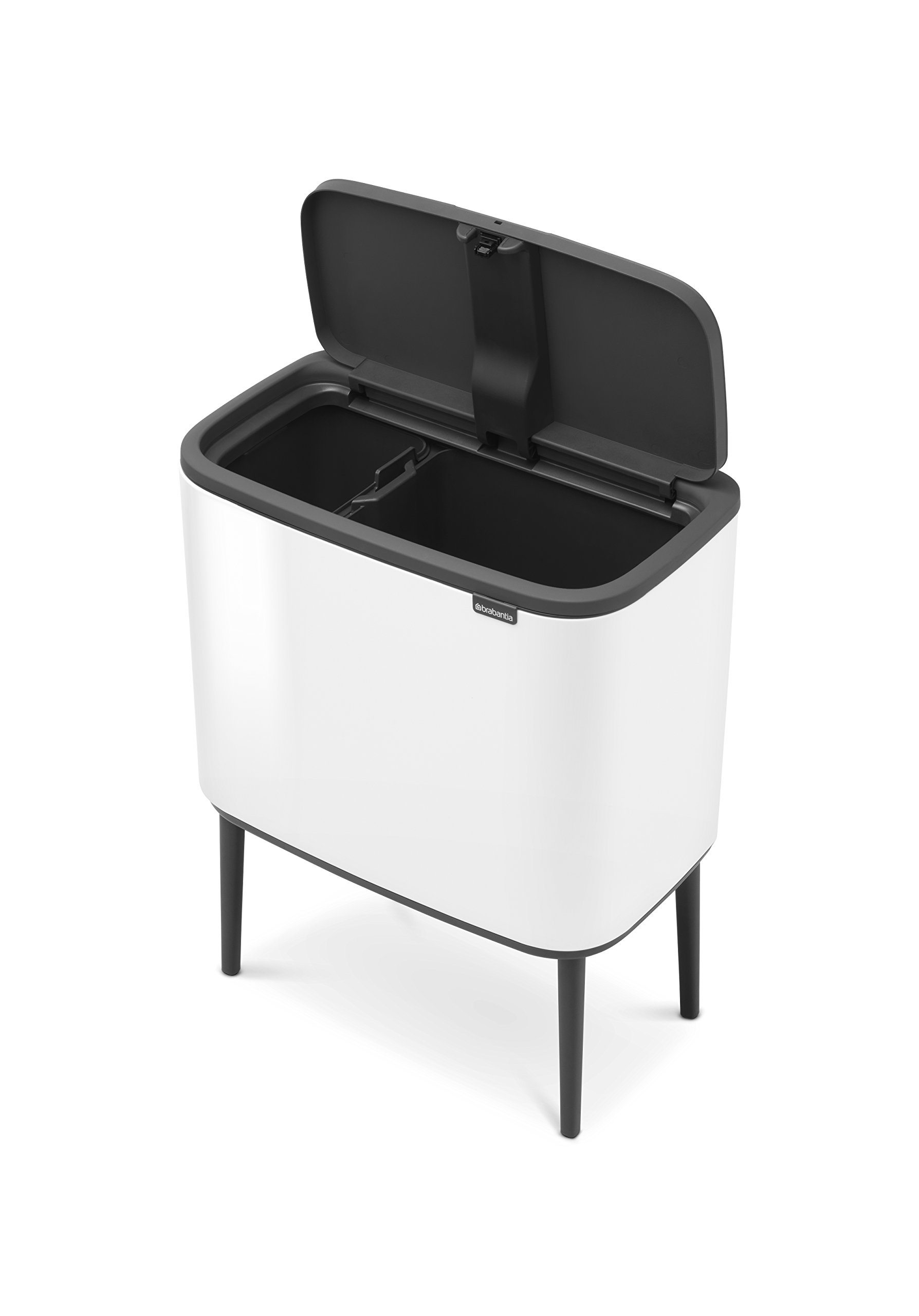 brabantia-bo-touch-bin-pattumiera-differenziata-11-23-litri-metallo-bianco-2-sec image 4