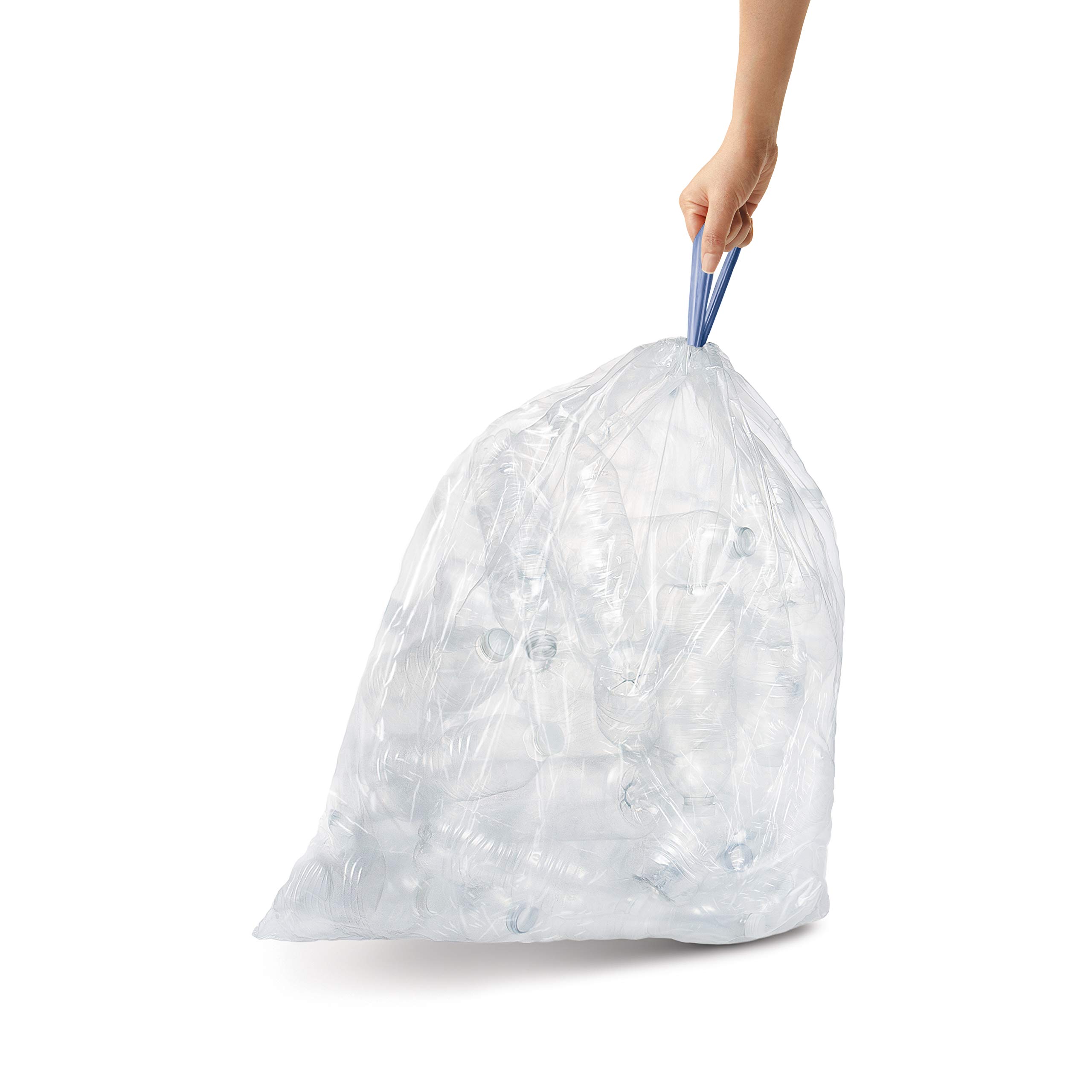 simplehuman-sacchetti-spazzatura-custom-fit-codice-j-bianchi-5-confezioni-da-20- image 2