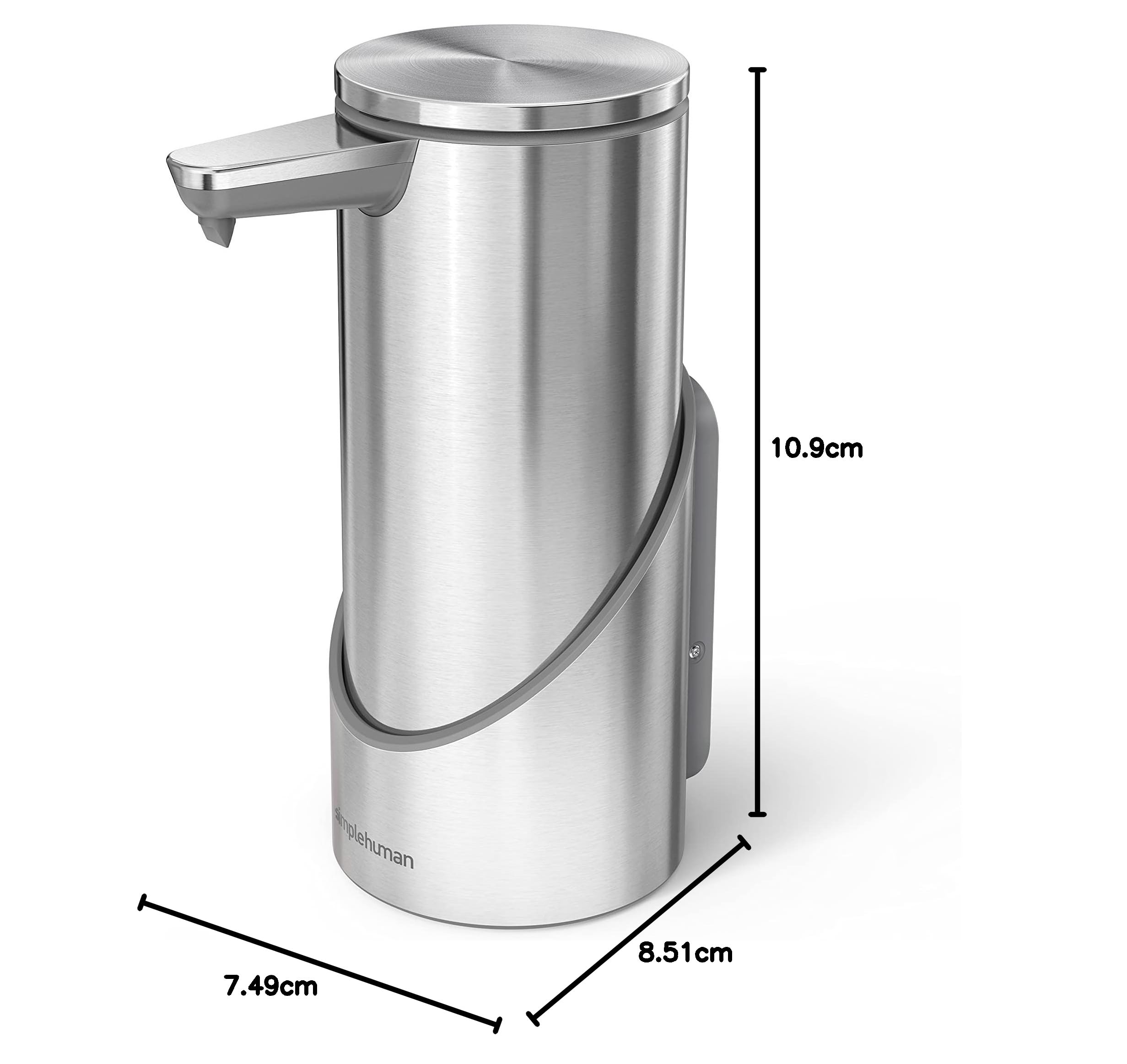 simplehuman-st1068-supporto-a-parete-per-erogatore-con-sensore-per-sapone-liquid image 6