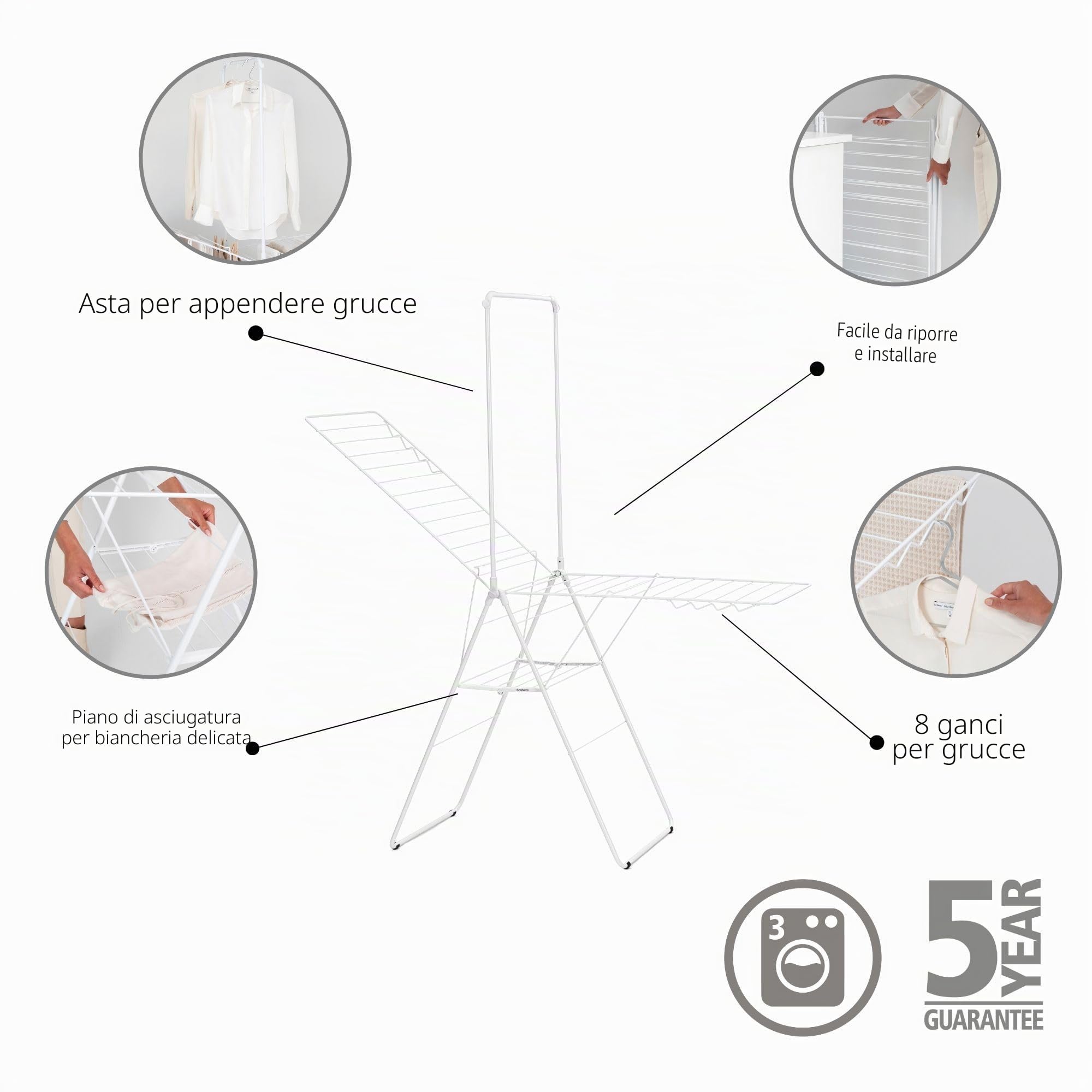 brabantia-hangon-stendibiancheria-in-acciaio-inox-bianco-da-25-metri-asta-a-dond image 4