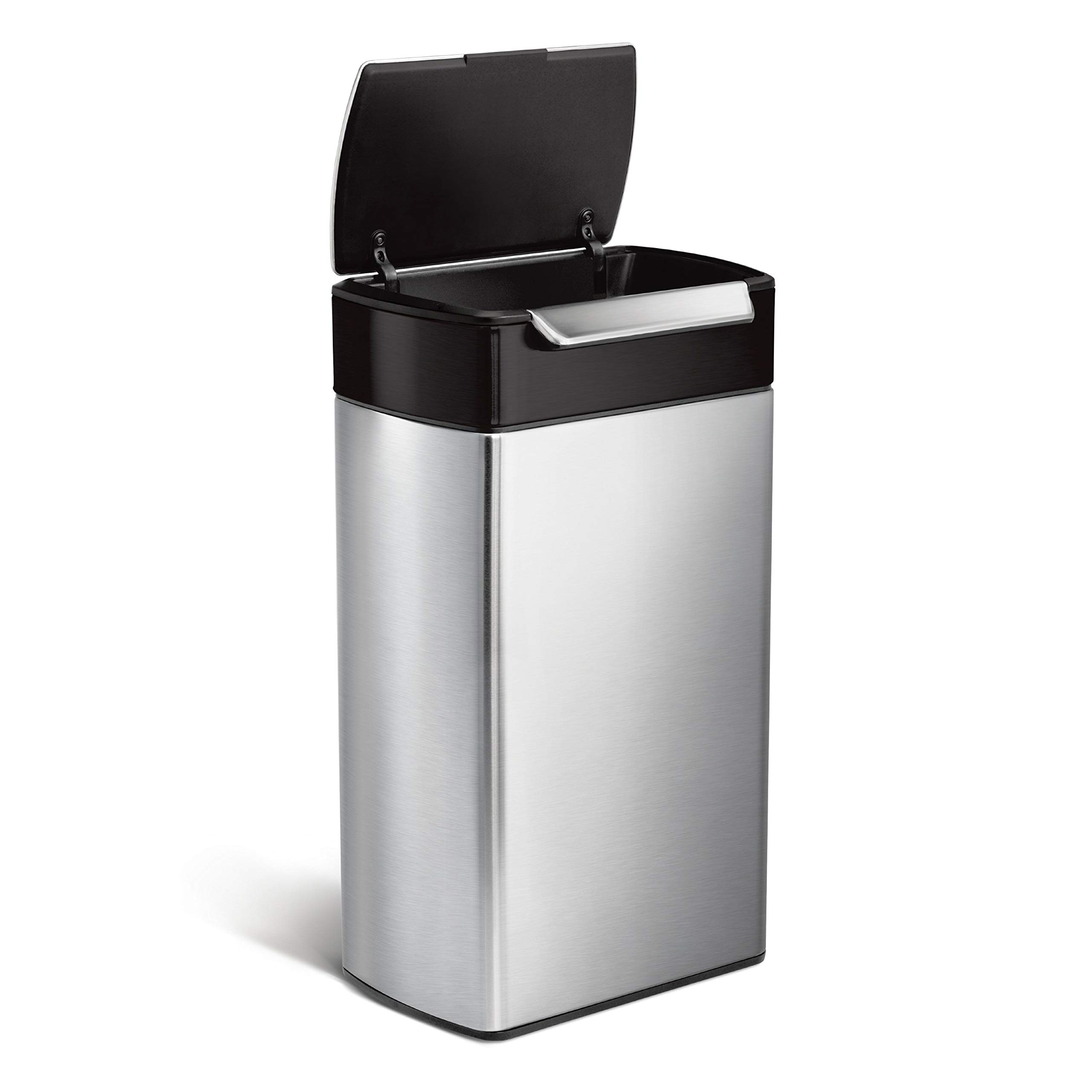 simplehuman-cw2016-cestino-da-cucina-sottile-con-touch-bar-acciaio-inox-spazzola image 7