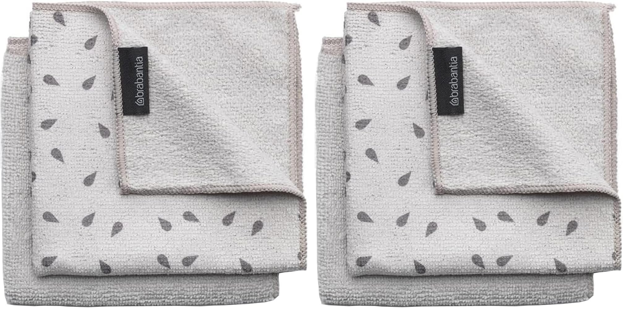 brabantia-sink-side-set-2-panni-pulizia-in-microfibra-dark-grey-assorbenti-e-lav image 6