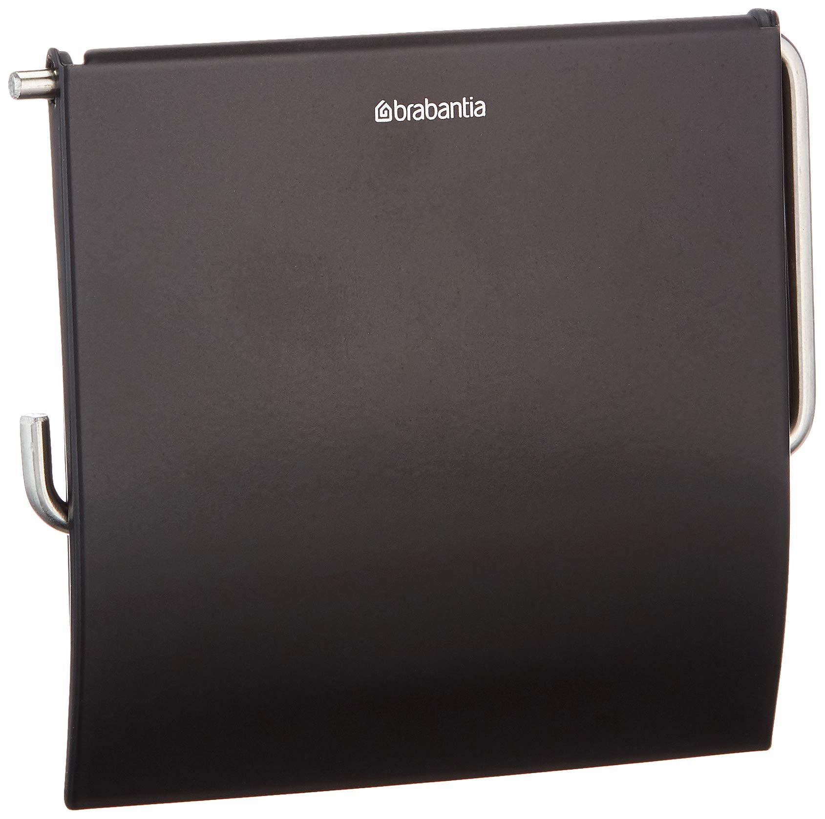 brabantia-renew-collection-porta-rotolo-da-toilette-matt-black-montaggio-a-paret image 1