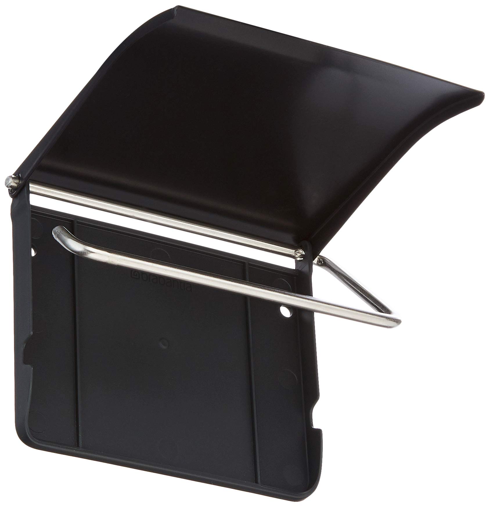 brabantia-renew-collection-porta-rotolo-da-toilette-matt-black-montaggio-a-paret image 2