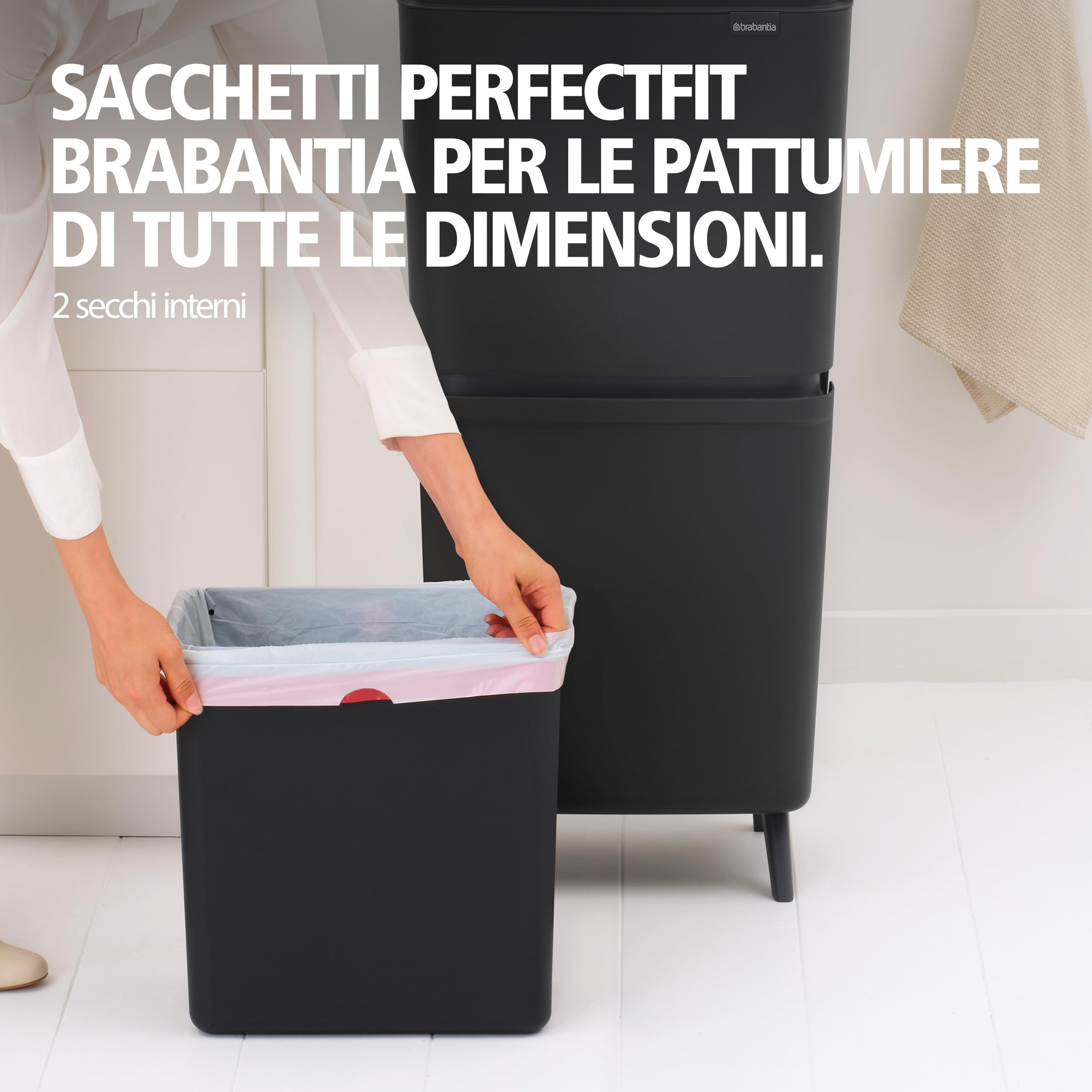 brabantia-sortup-hi-20-25-litri-pattumiera-differenziata-alta-e-stretta-con-2-se image 4