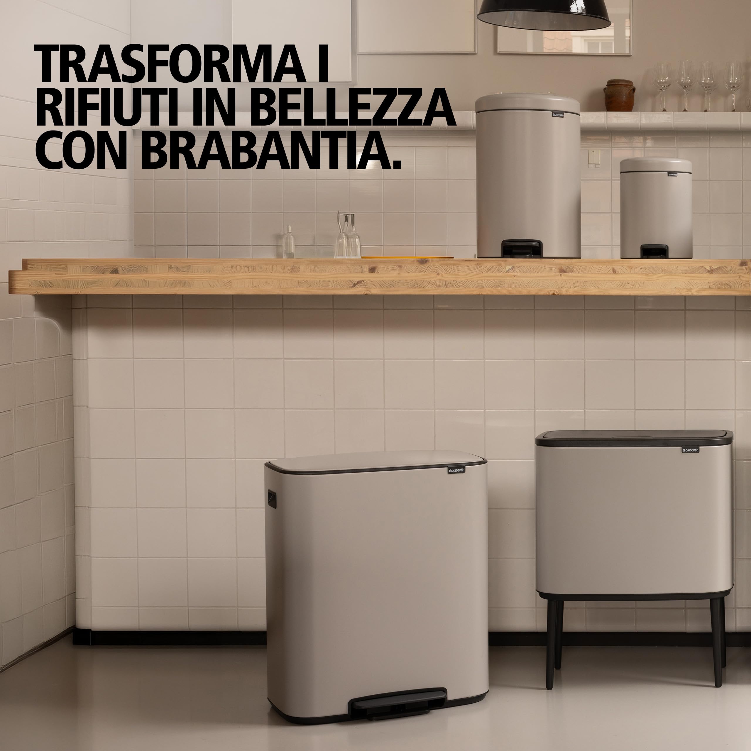 brabantia-pattumiera-bo-a-pedale-2x30-litri-con-due-secchi-rimovibili-e-coperchi image 6