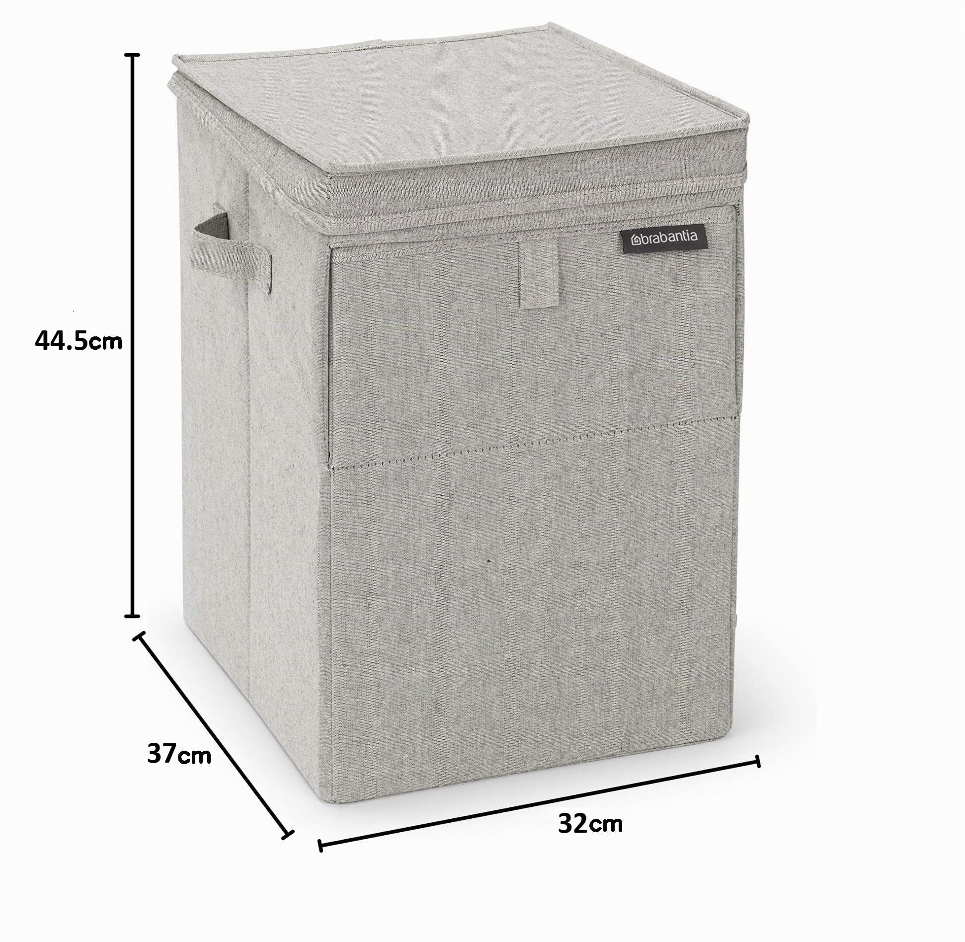 brabantia-portabiancheria-impilabile-35-litri-grey-apertura-frontale-e-superiore image 7