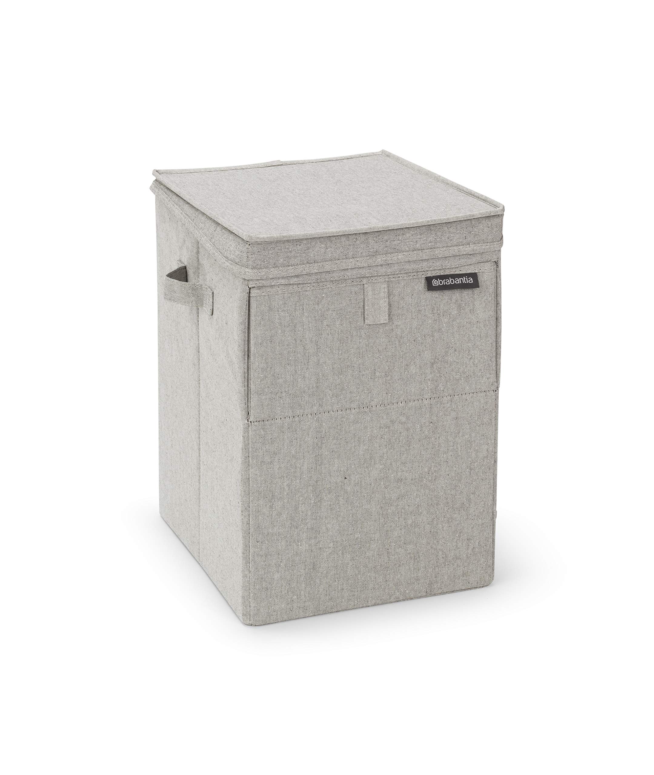 brabantia-portabiancheria-impilabile-35-litri-grey-apertura-frontale-e-superiore image 1