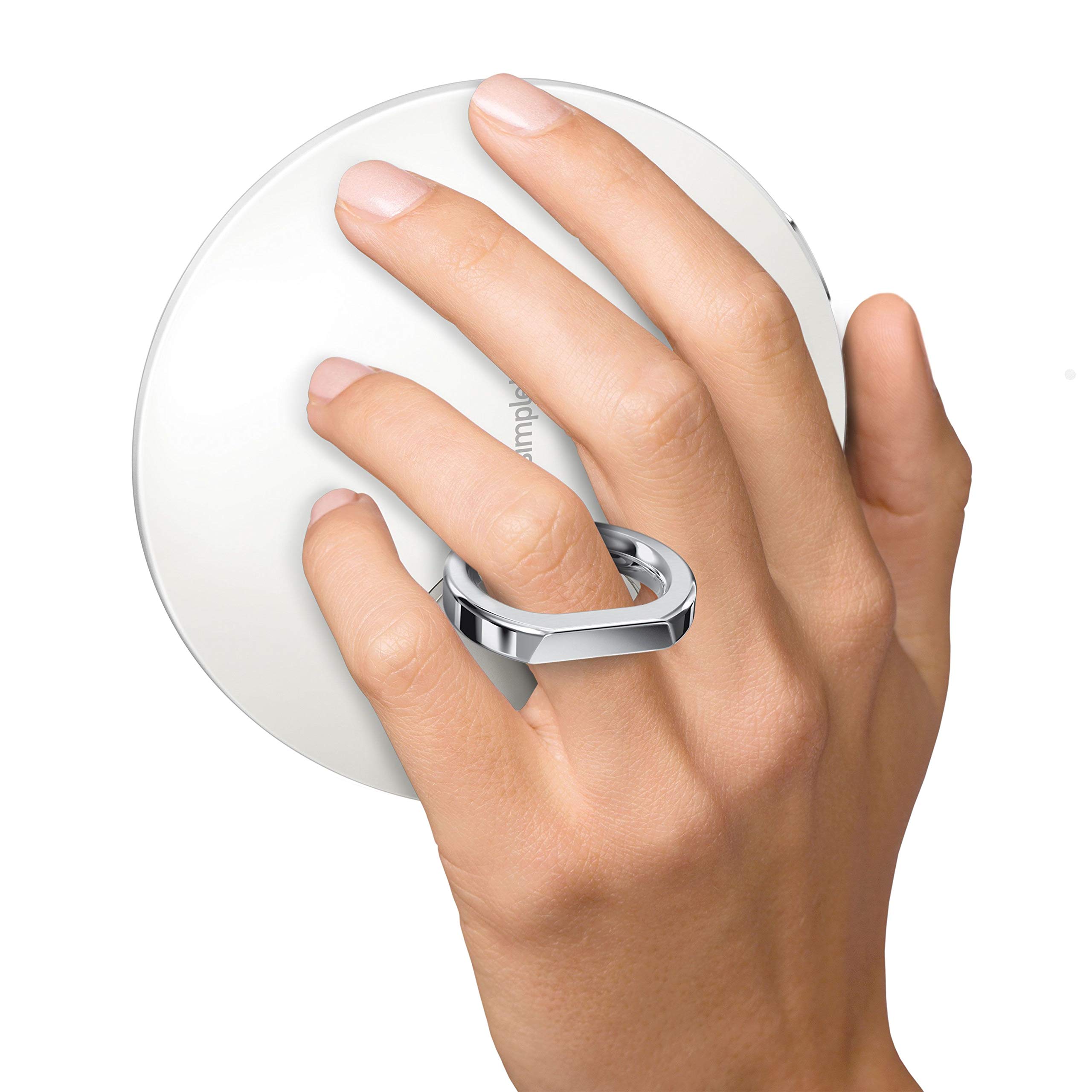 simplehuman-specchio-compatto-con-sensore-illuminazione-tru-lux-650-lux-ingrandi image 3
