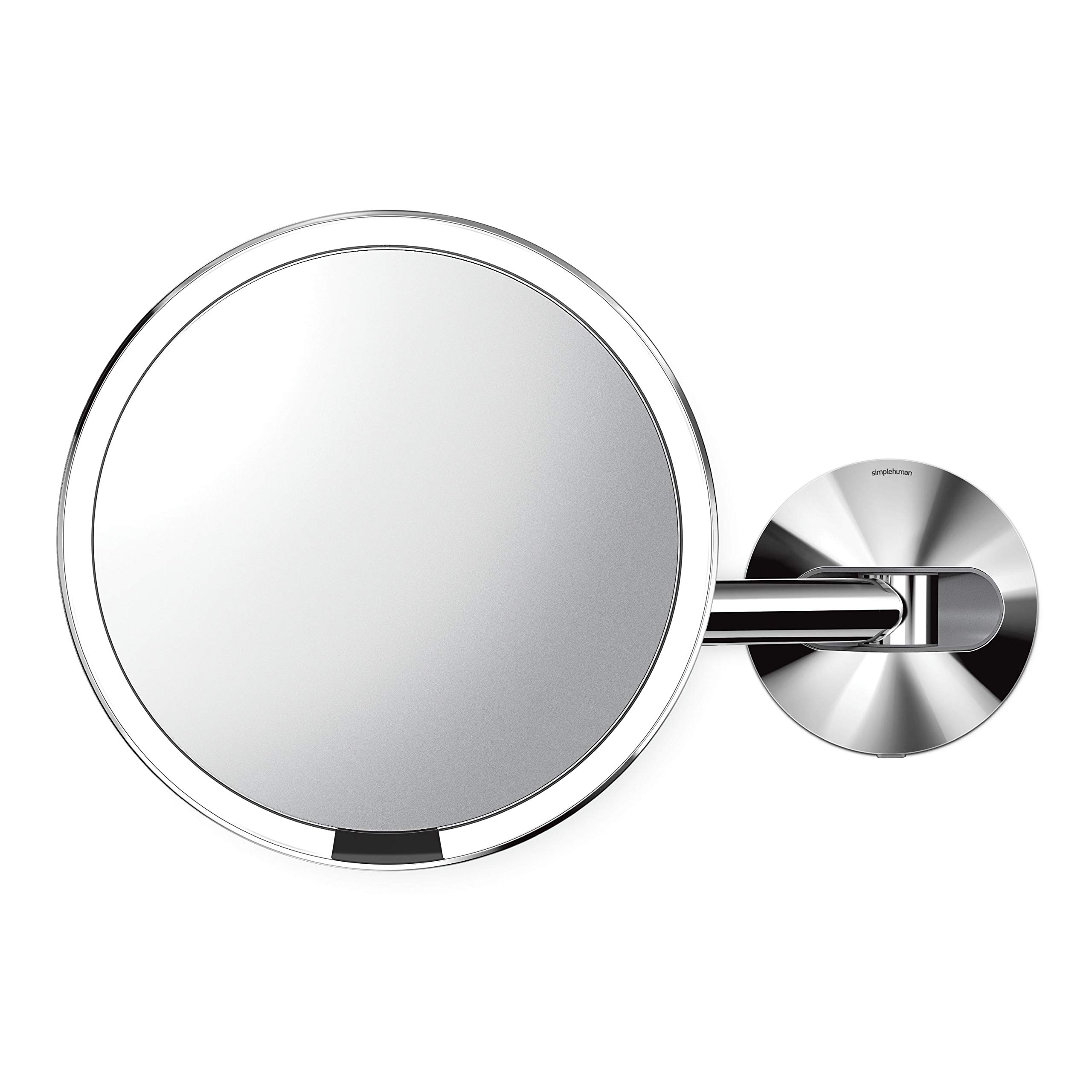 simplehuman-st3016-specchio-da-muro-illuminato-con-sensore-a-600-lux-tru-lux-acc image 1