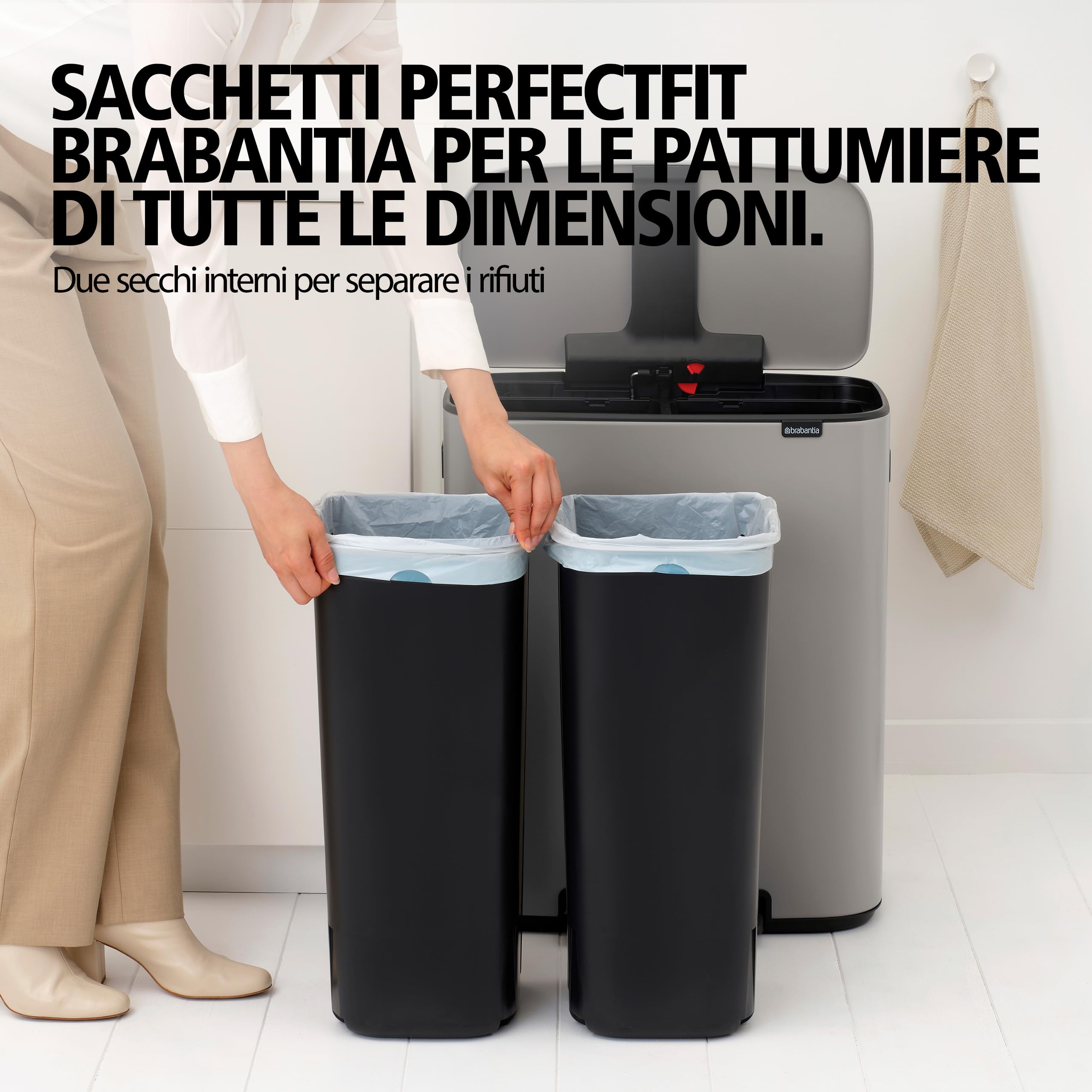 brabantia-pattumiera-bo-a-pedale-2x30-litri-con-due-secchi-rimovibili-e-coperchi image 4