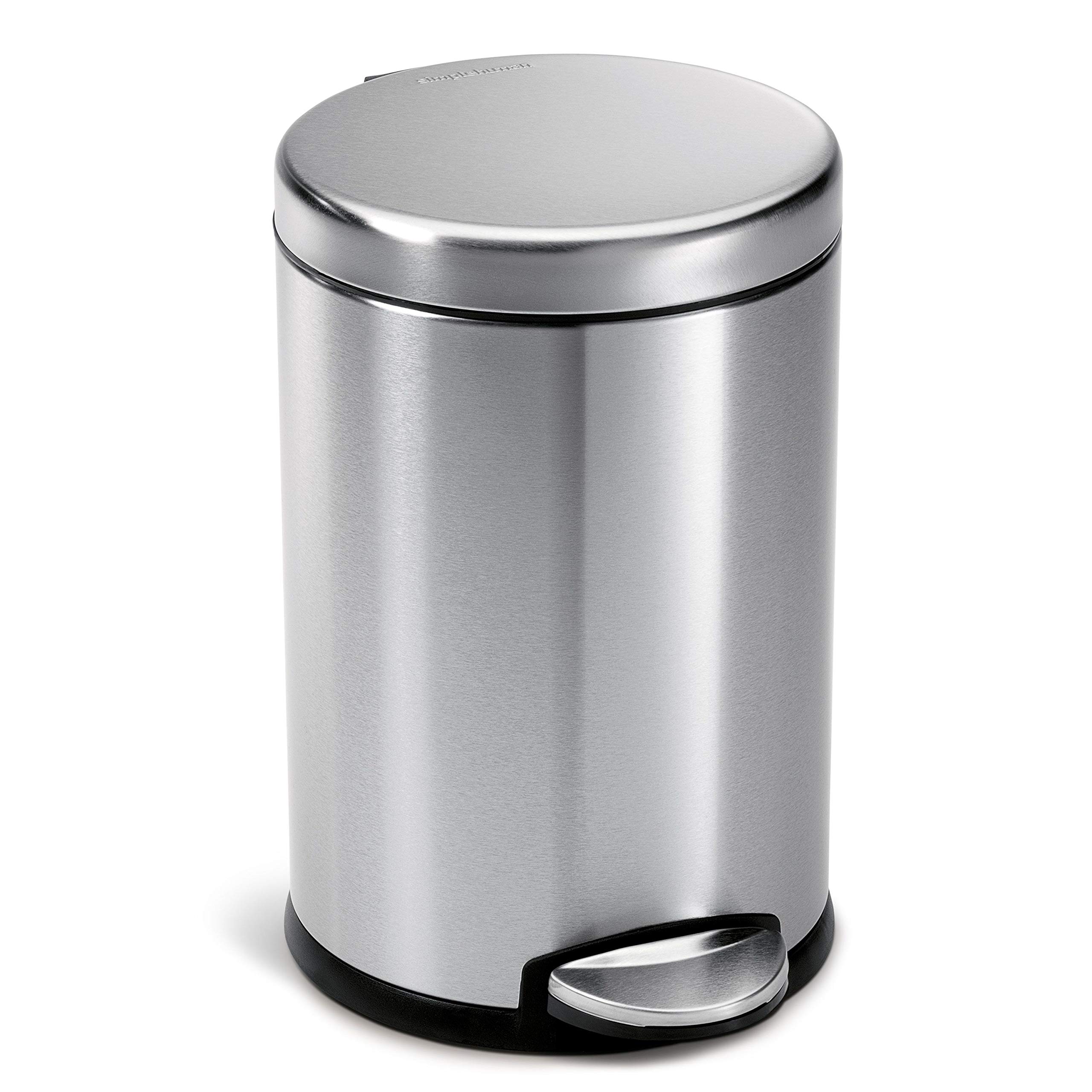 simplehuman-cw1852cb-cestino-rotondo-con-pedale-4-5l-pattumiera-per-bagno-in-acc image 8