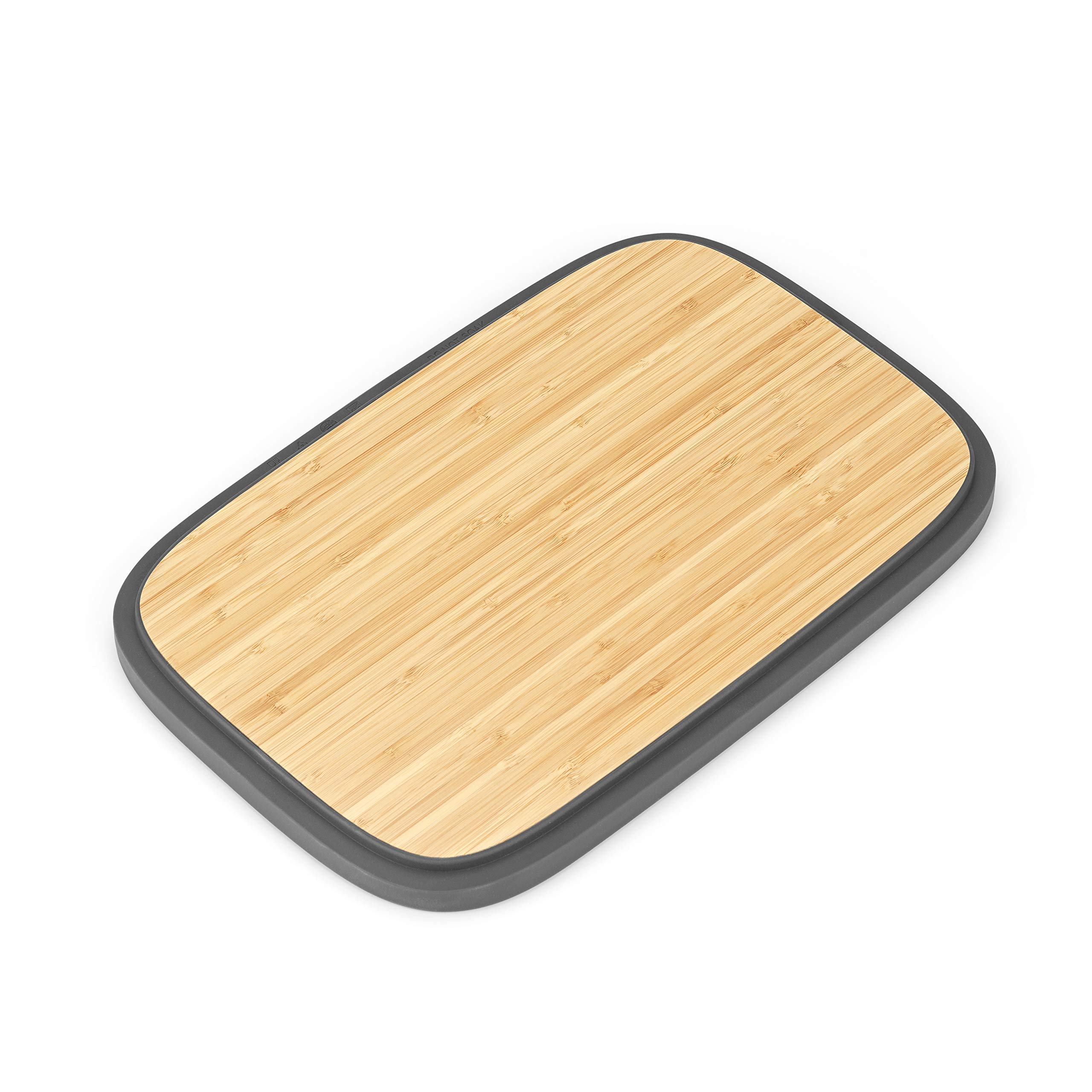 brabantia-nic-portapane-in-plastica-dark-grey-con-coperchio-in-bamb-e-maniglia image 4