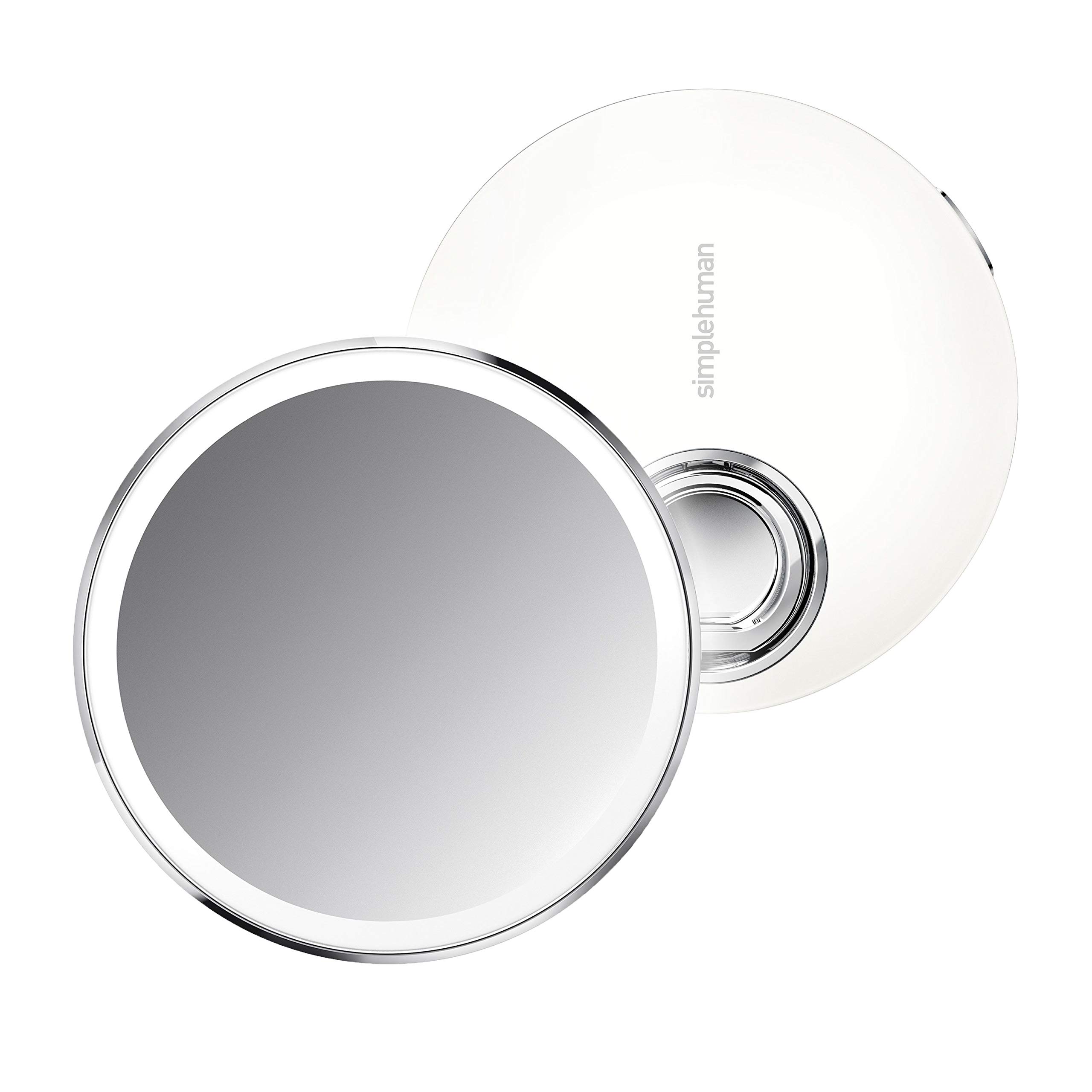 simplehuman-specchio-compatto-con-sensore-illuminazione-tru-lux-650-lux-ingrandi image 1