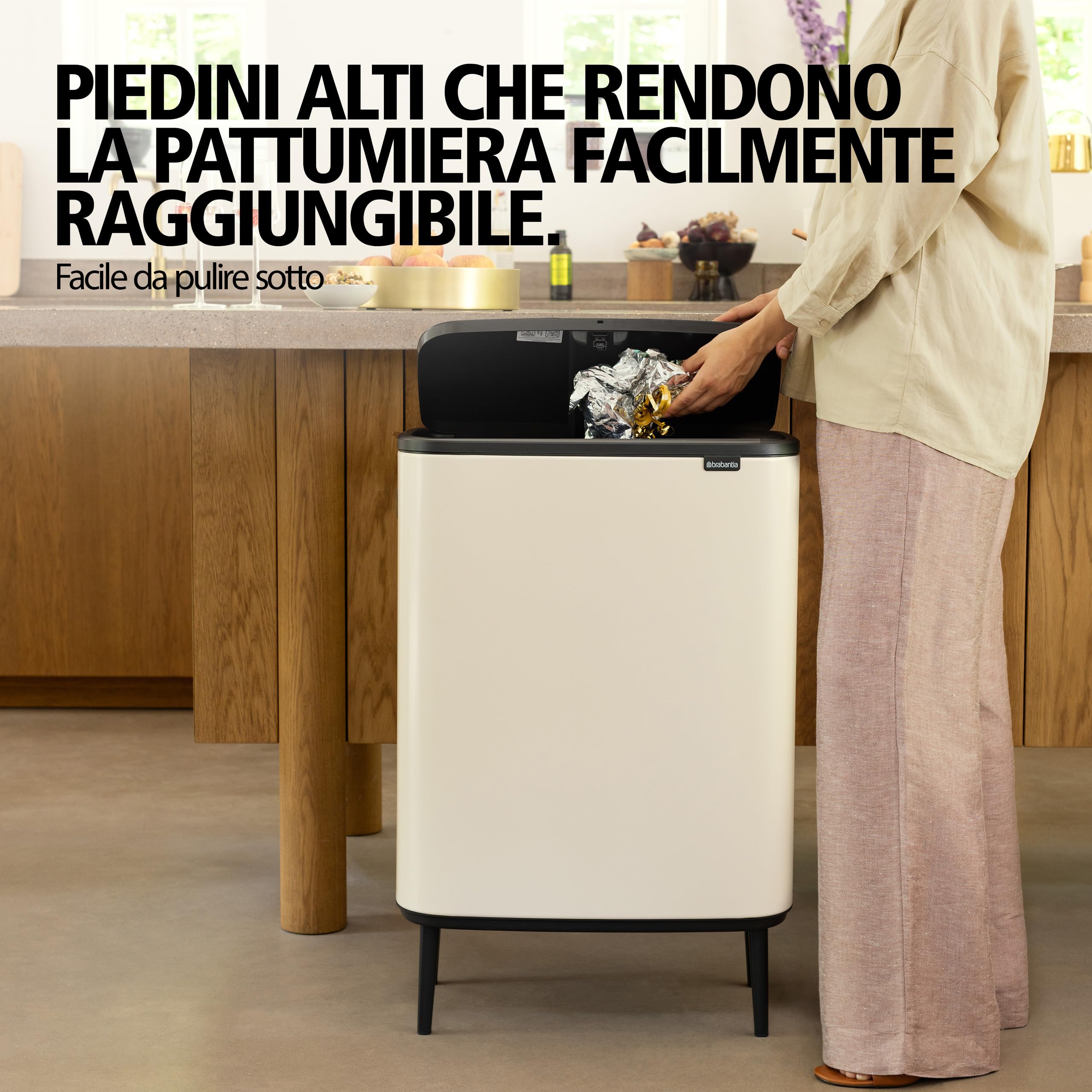 brabantia-bo-touch-bin-hi-2x30-litri-pattumiera-doppio-scomparto-extra-large-con image 5