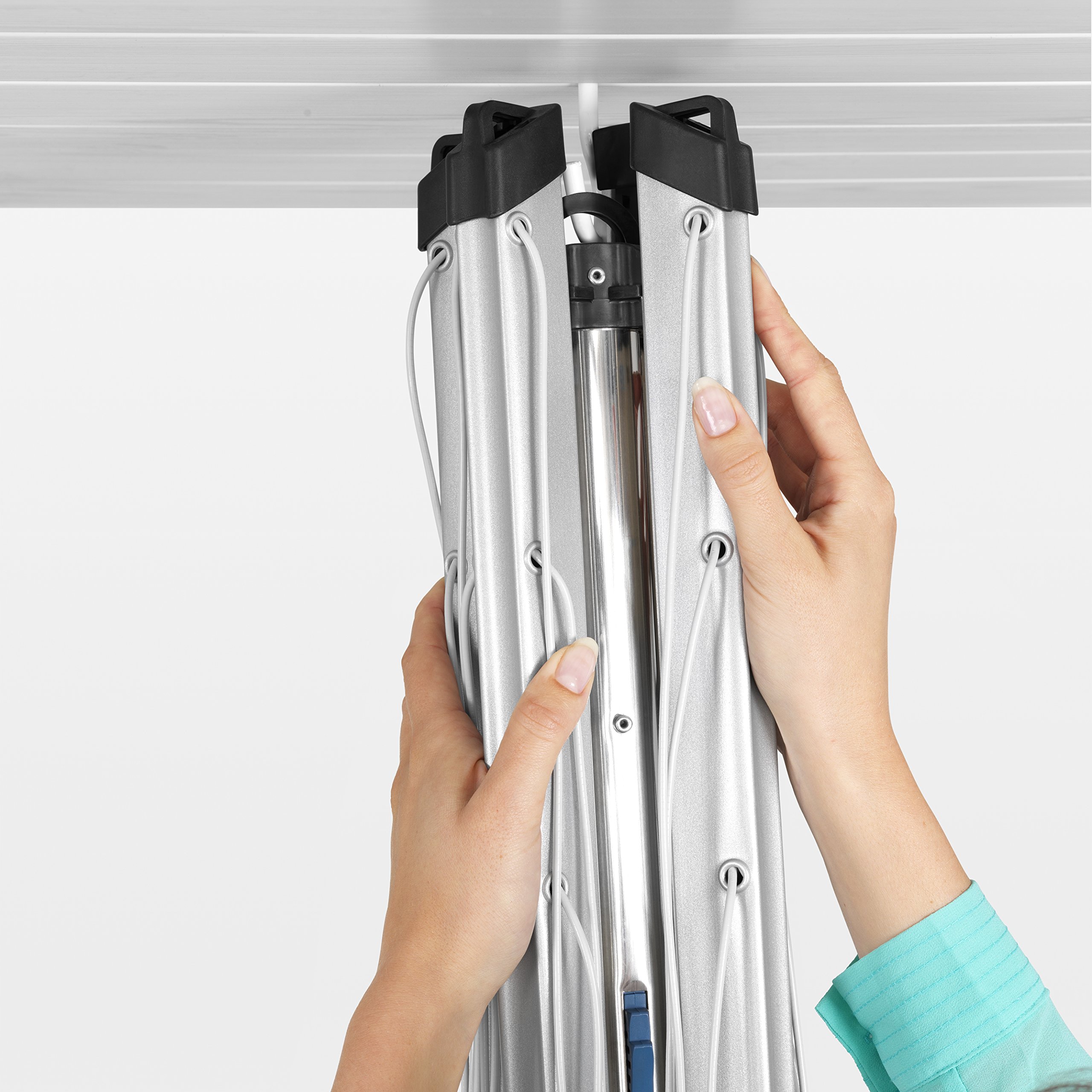 brabantia-lift-o-matic-stendibiancheria-rotante-da-esterno-50m-regolabile-129-18 image 3