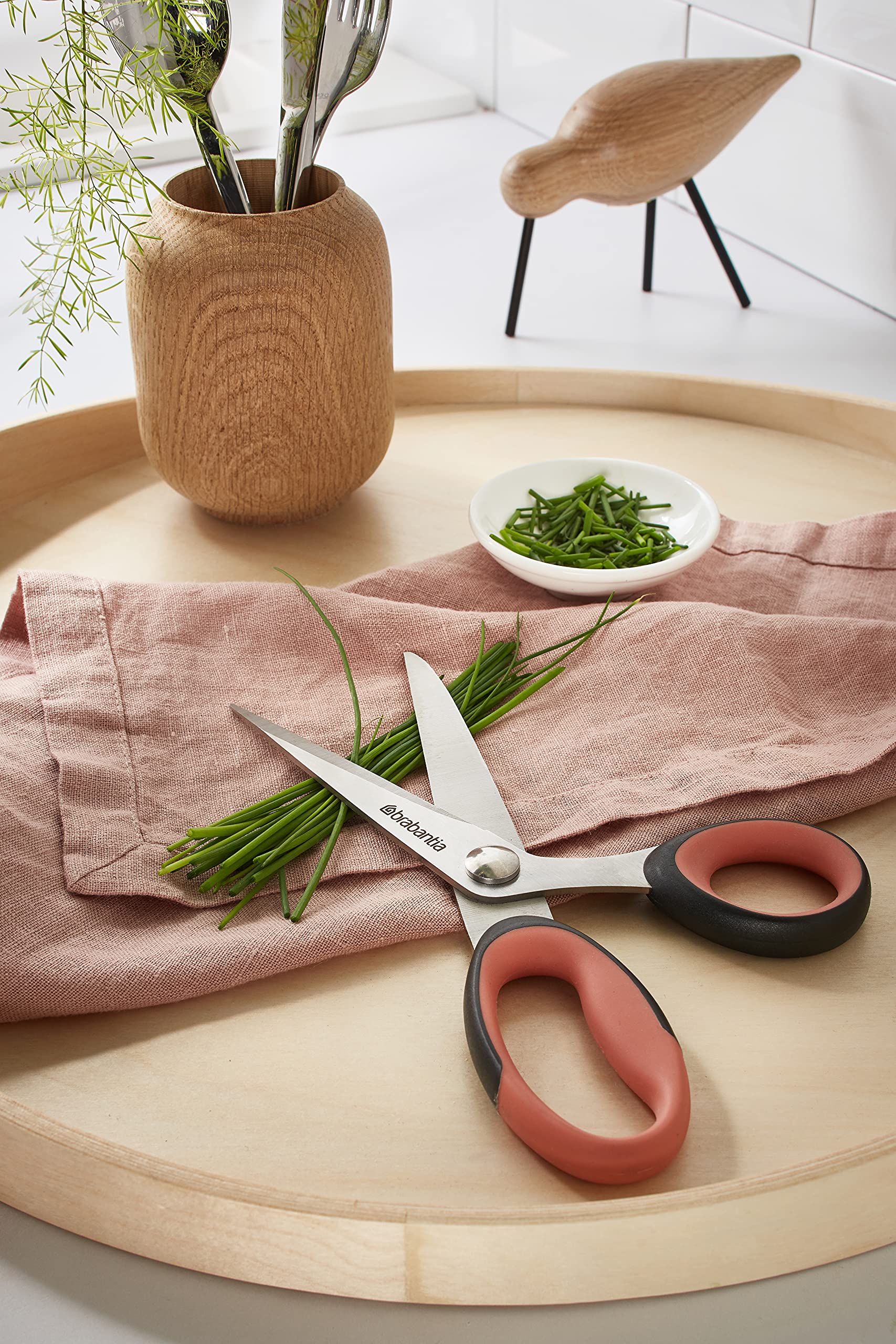 brabantia-tasty-forbici-da-cucina-in-acciaio-inossidabile-e-plastica-terracotta- image 5