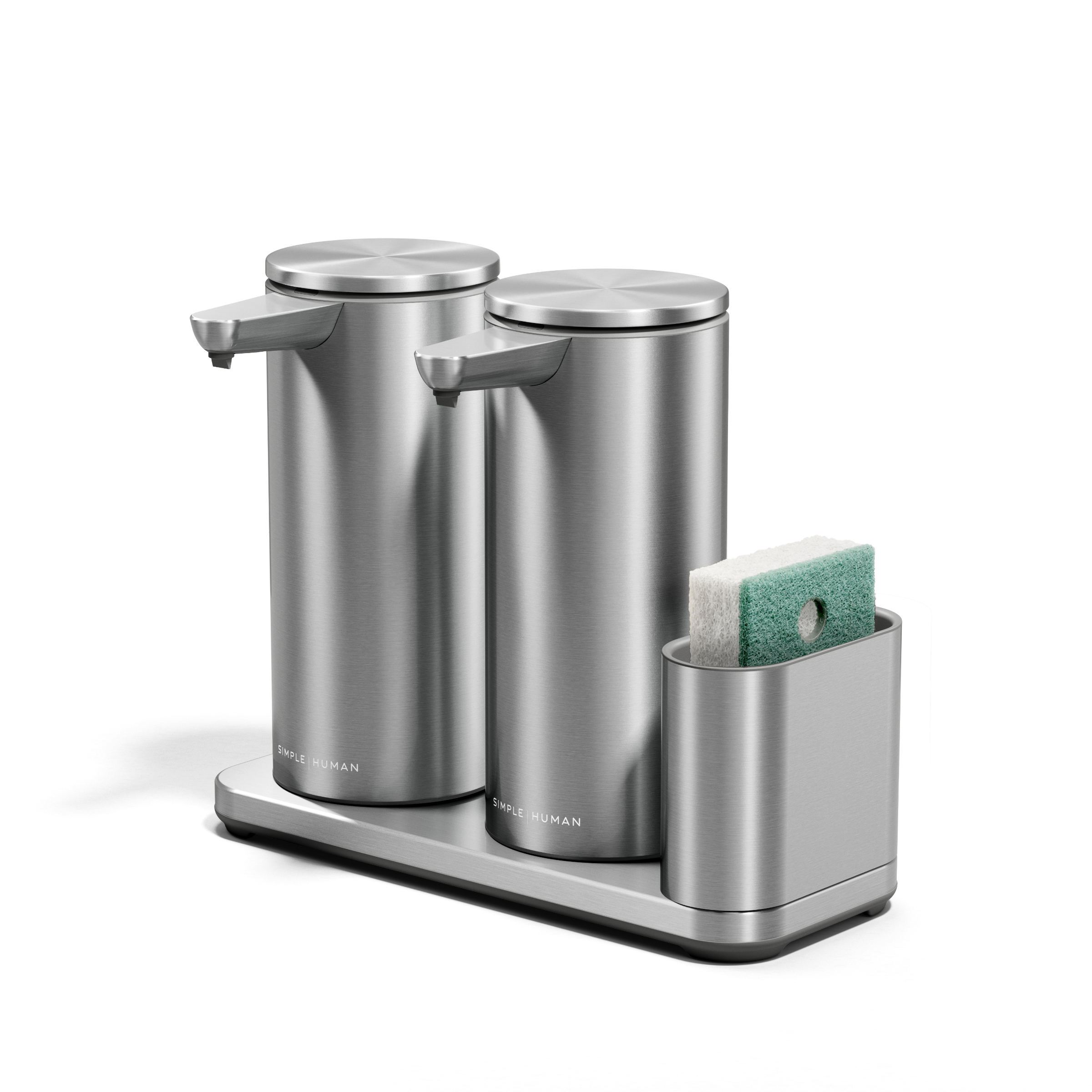 simplehuman-sensor-pump-duo-dispenser-sapone-a-sensore-doppio-con-caddy-doppio-p image 3