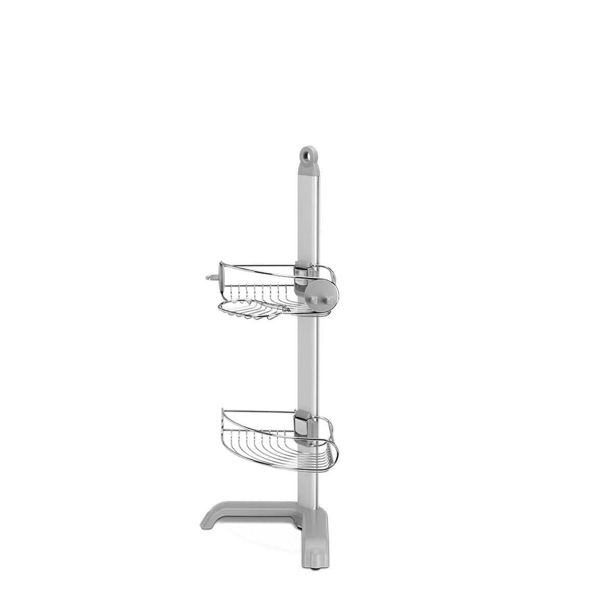 simplehuman-corner-shower-caddy-mensole-doccia-ad-angolo-in-acciaio-inox-e-allum image 2