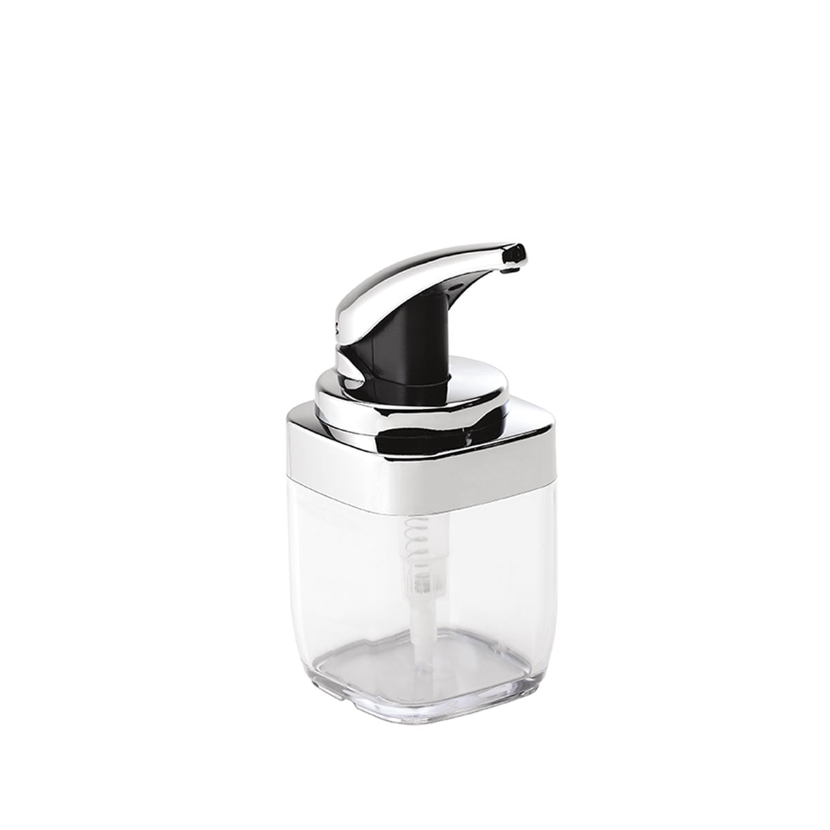 simplehuman-square-push-pump-dispenser-sapone-a-leva-quadro-per-bagno-e-cucina image 2