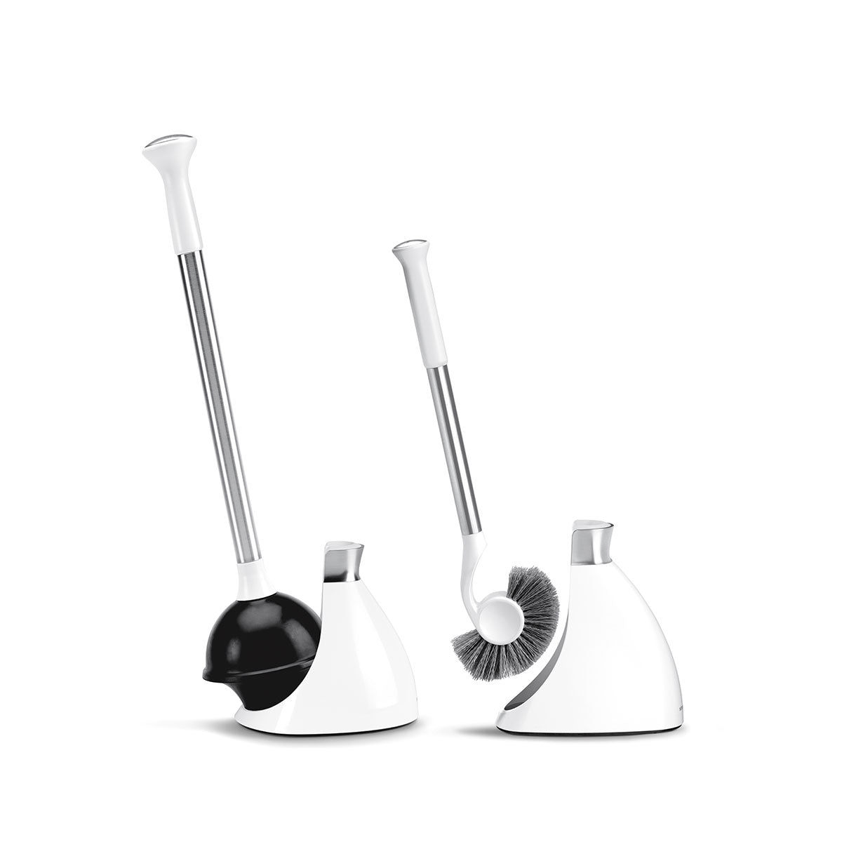 simplehuman-set-spazzolino-wc-e-sturalavandini-con-collari-magnetici image 4