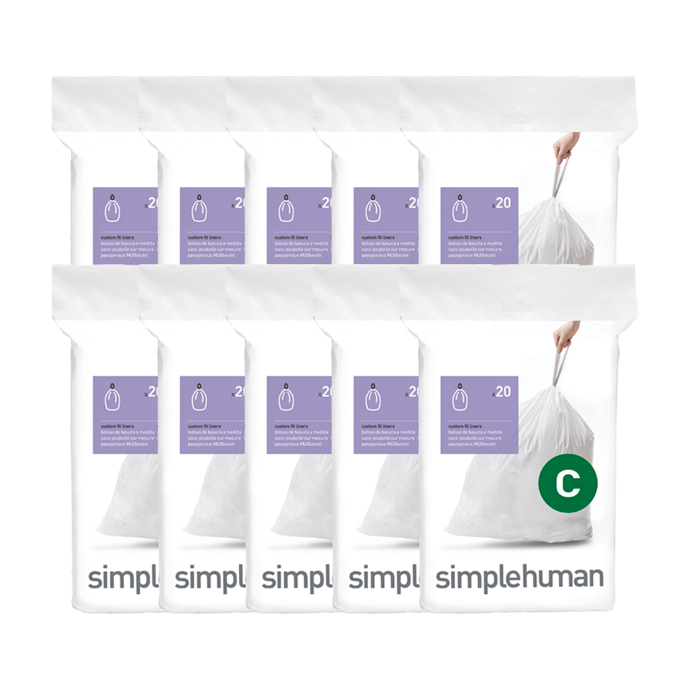 simplehuman-code-c-custom-fit-liners-sacchetti-su-misura-anti-strappo-per-pattum image 5