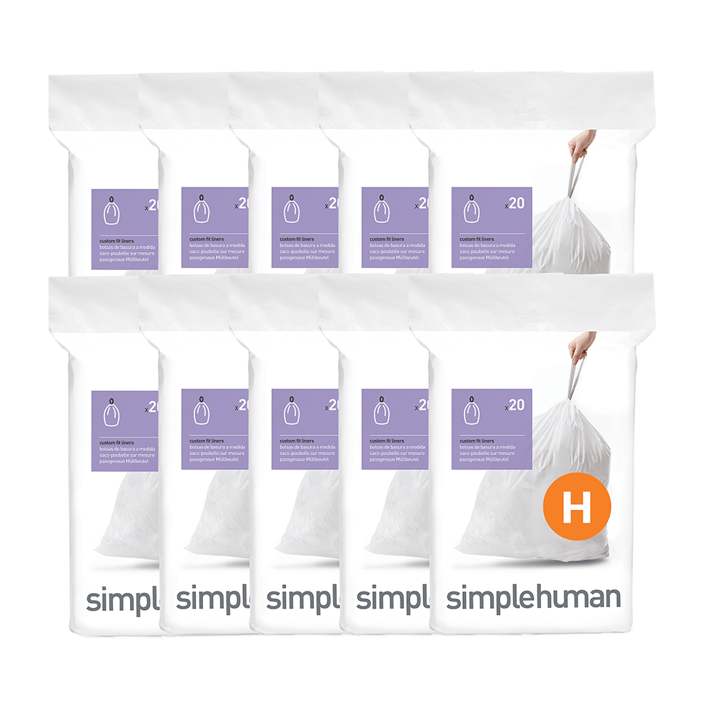 simplehuman-code-h-custom-fit-liners-sacchetti-su-misura-per-pattumiera-plastica image 5