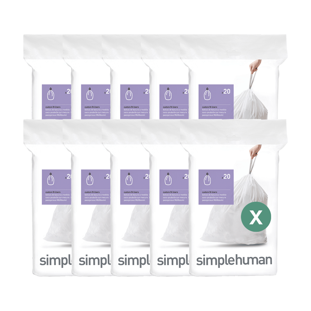 simplehuman-code-x-sacchetti-custom-fit-per-cestini-pack-a-distribuzione-rapida image 5