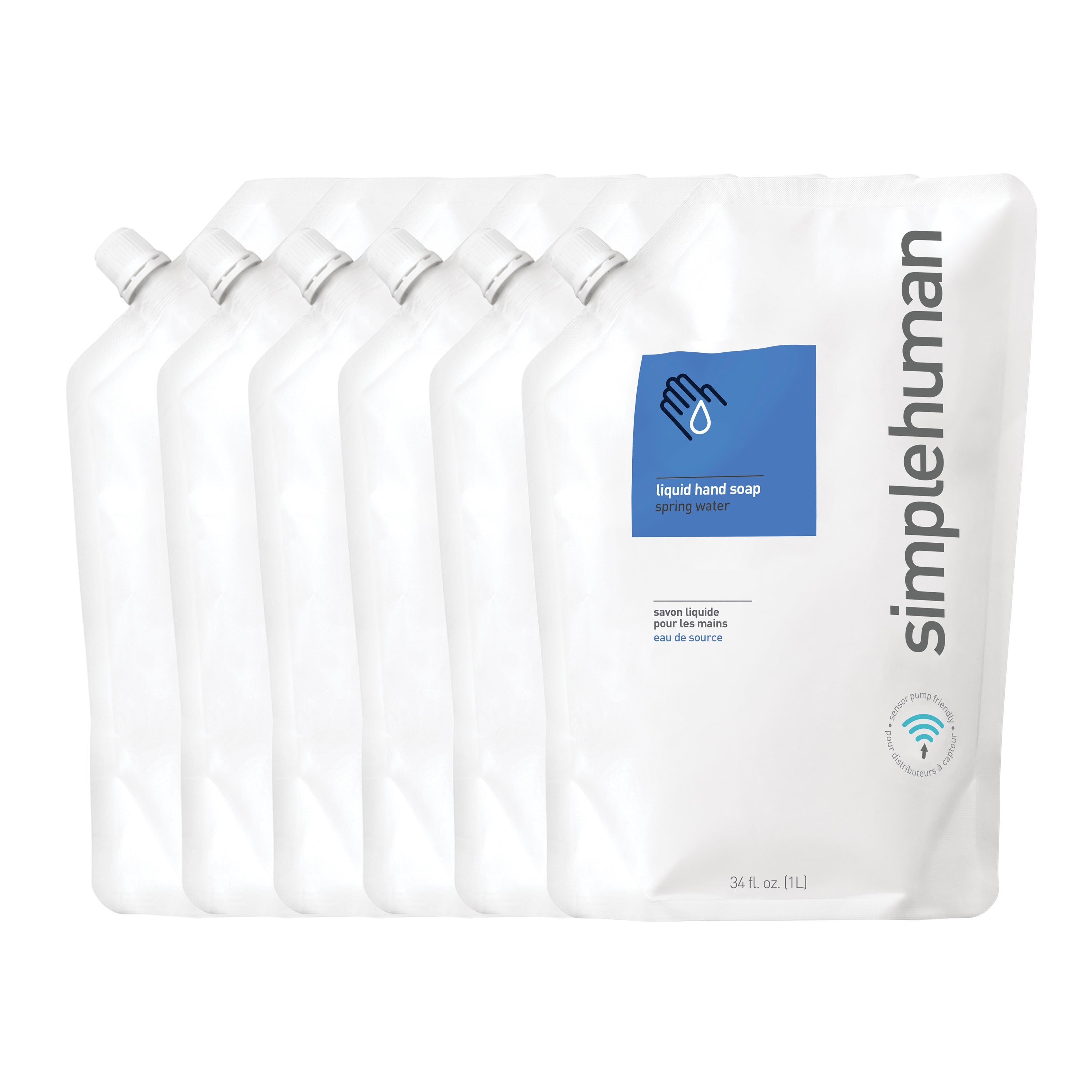 simplehuman-spring-water-liquid-hand-soap-refill-pouch-ricarica-sapone-liquido-m image 7