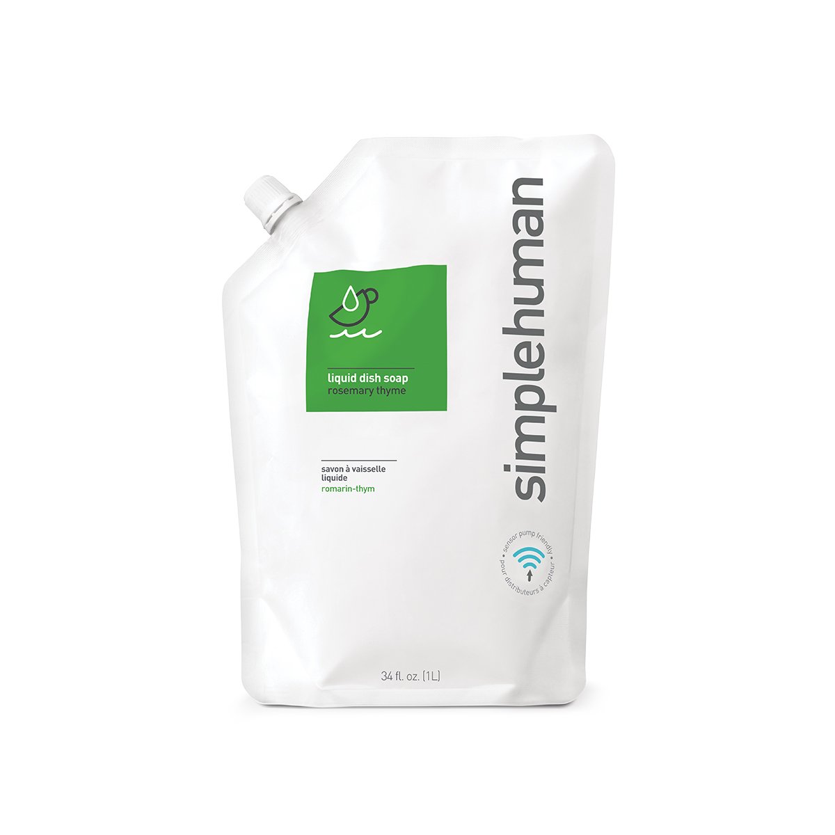 simplehuman-liquid-dish-soap-sapone-per-piatti-liquido-formulato-per-sensor-pump image 4