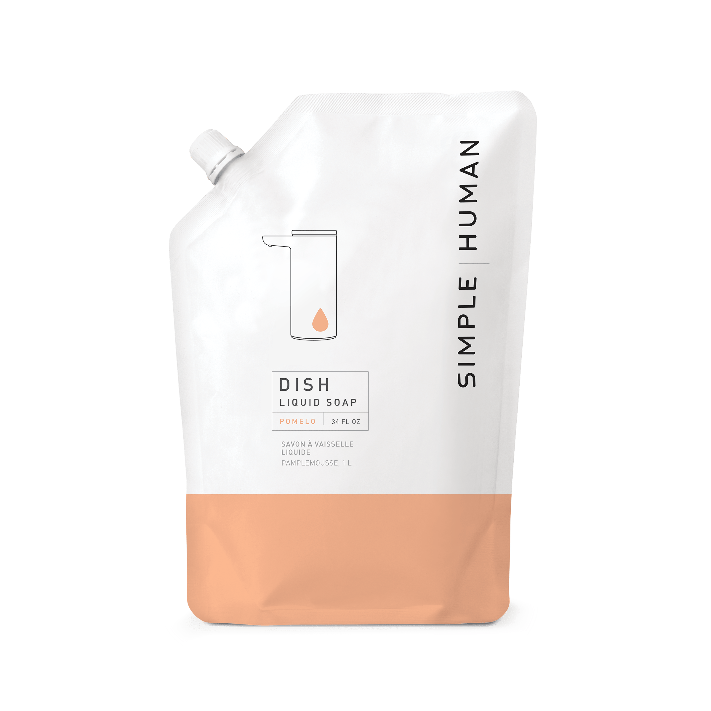 simplehuman-liquid-dish-soap-sapone-per-piatti-liquido-formulato-per-sensor-pump image 2