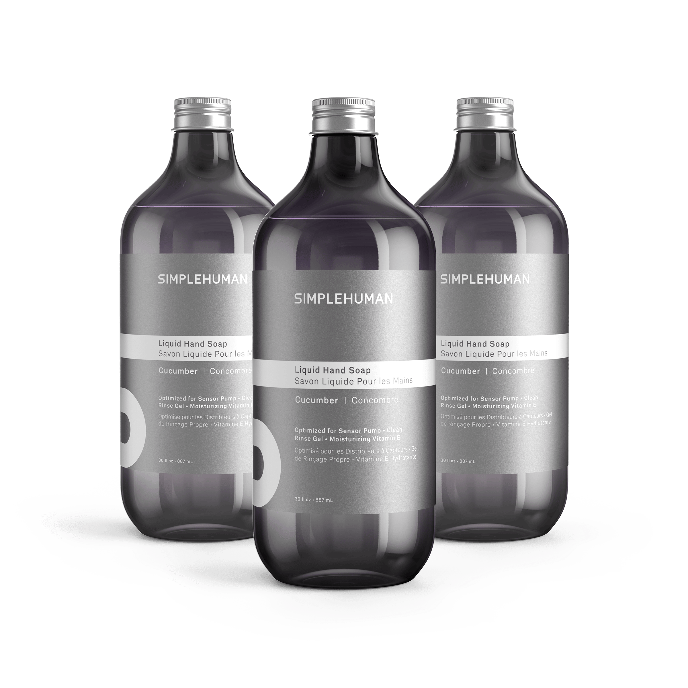 simplehuman-cucumber-liquid-hand-soap-refill-ricarica-sapone-mani-liquido-cetrio image 3