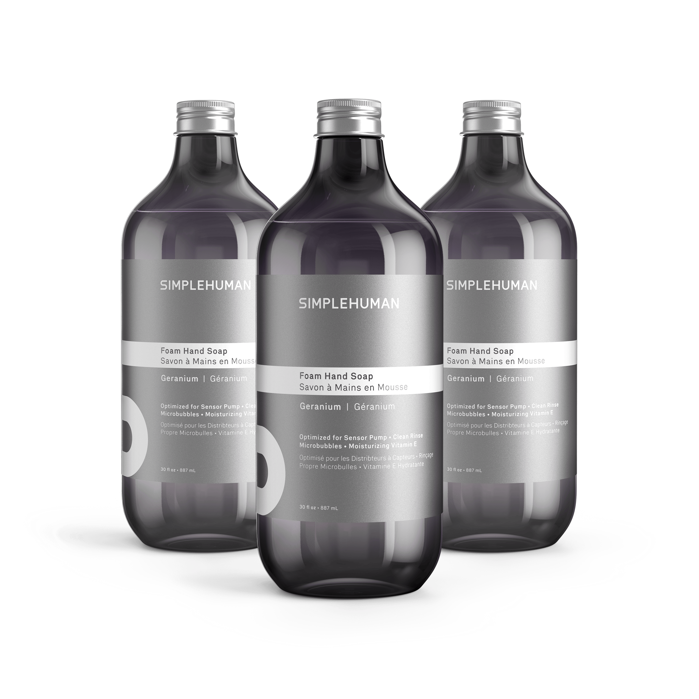 simplehuman-geranium-foam-hand-soap-refill-ricarica-sapone-schiuma-mani-al-geran image 3