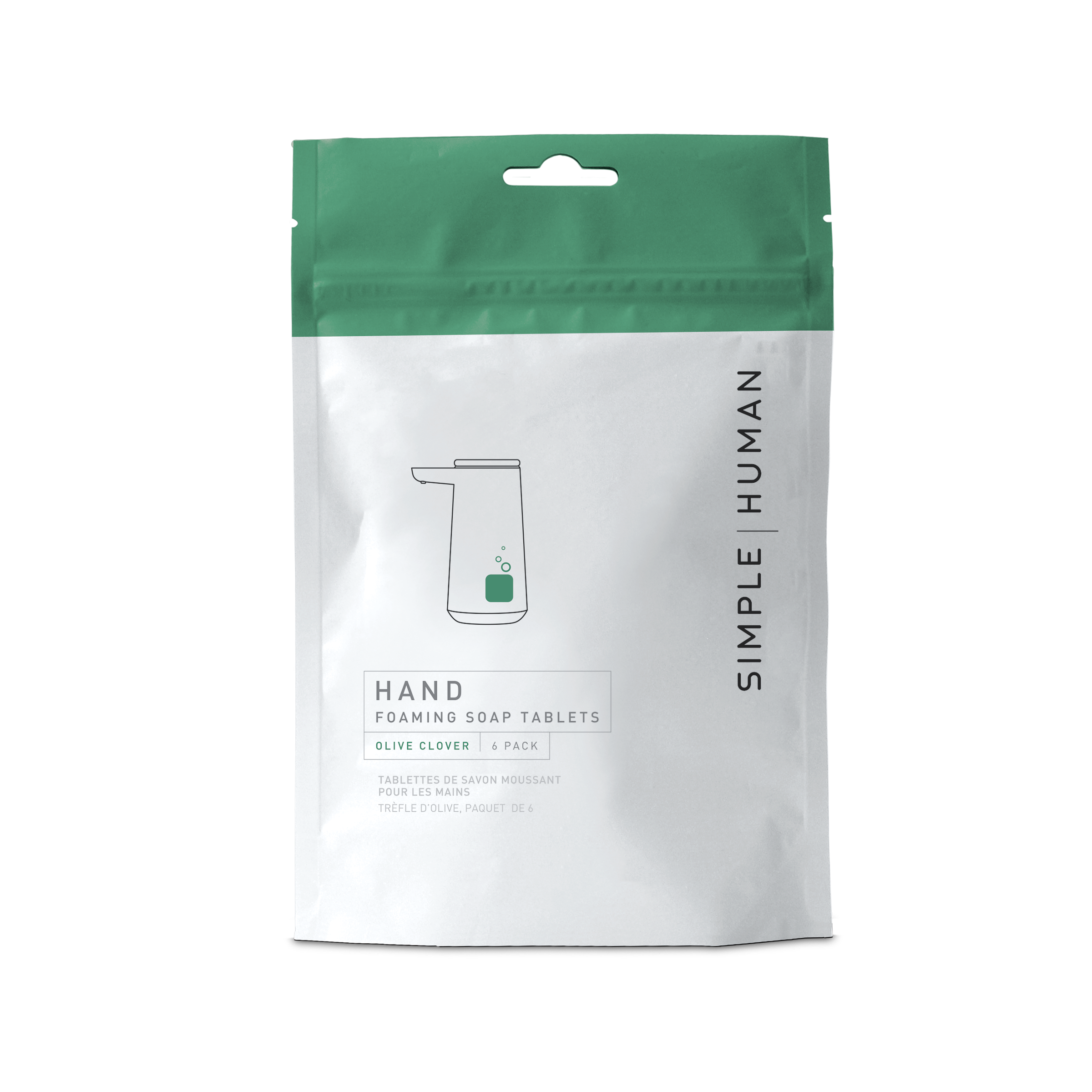 simplehuman-pastiglie-sapone-mani-schiuma-foaming-hand-soap-tablets-con-fragranz image 4