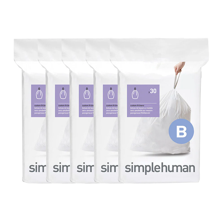 simplehuman-code-b-custom-fit-liners-sacchetti-spazzatura-su-misura-per-pattumie image 1