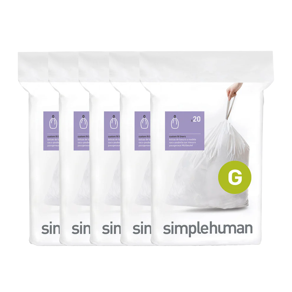 simplehuman-code-g-custom-fit-liners-sacchetti-su-misura-per-pattumiere-simplehu image 1