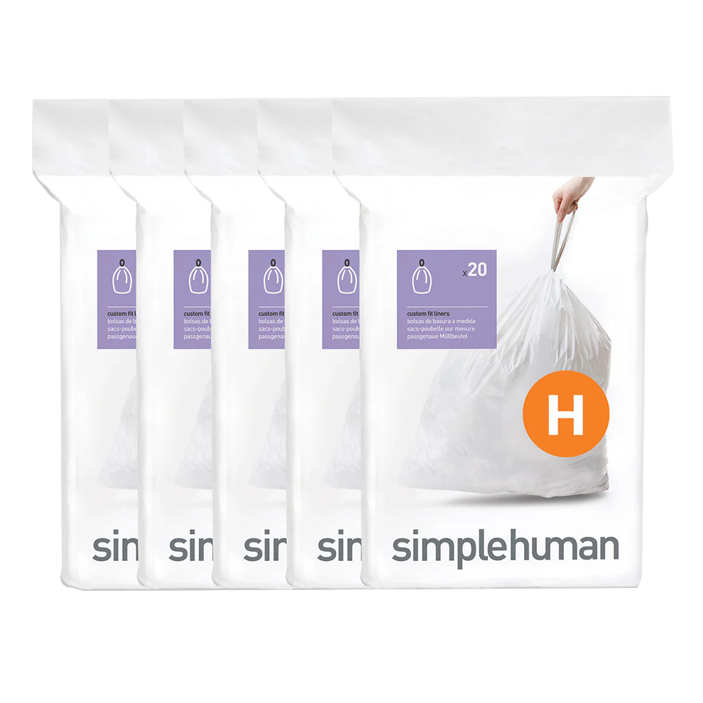 simplehuman-code-h-custom-fit-liner-sacchetti-personalizzati-per-pattumiera-tipo image 4