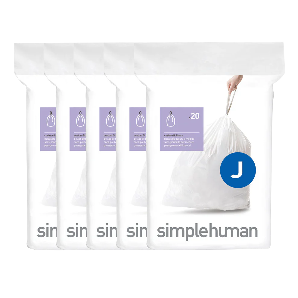simplehuman-code-j-custom-fit-liner-sacchetti-su-misura-per-cestini-simplehuman- image 1