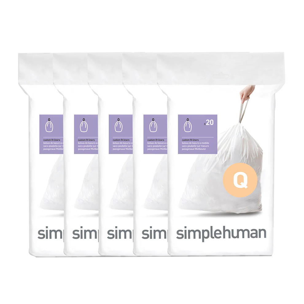 simplehuman-code-q-custom-fit-liner-sacchetti-su-misura-per-pattumiere-compatibi image 1