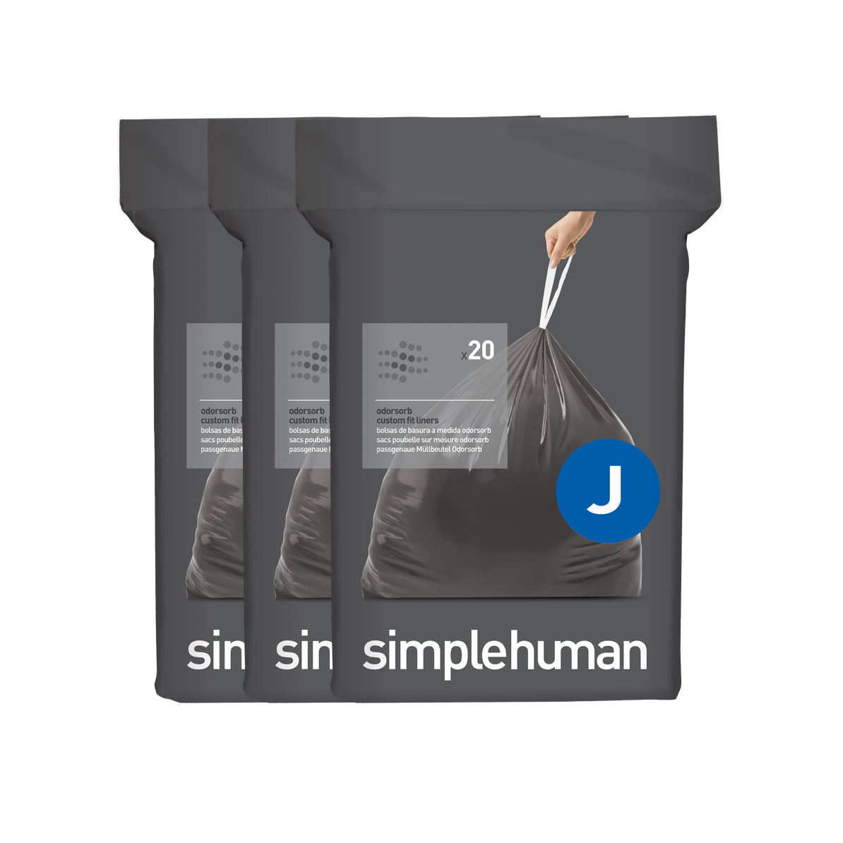 simplehuman-code-j-custom-fit-liner-sacchetti-su-misura-per-cestini-simplehuman- image 3