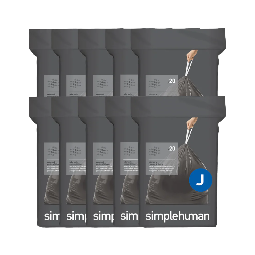 simplehuman-code-j-custom-fit-liners-odorsorb-sacchetti-anti-odore-su-misura-per image 5