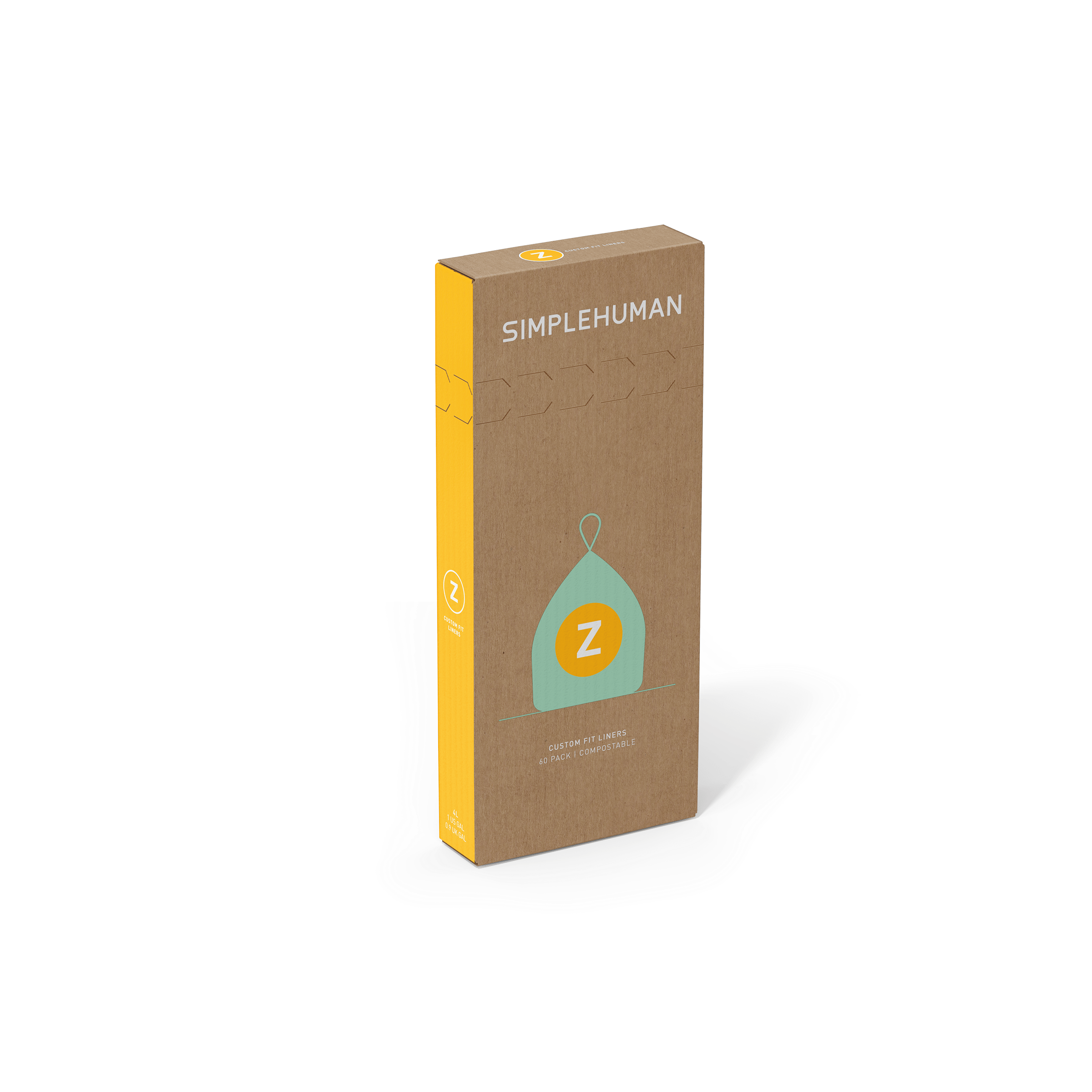 simplehuman-code-z-custom-fit-liner-sacchetti-custom-fit-per-compost-caddy-simpl image 1