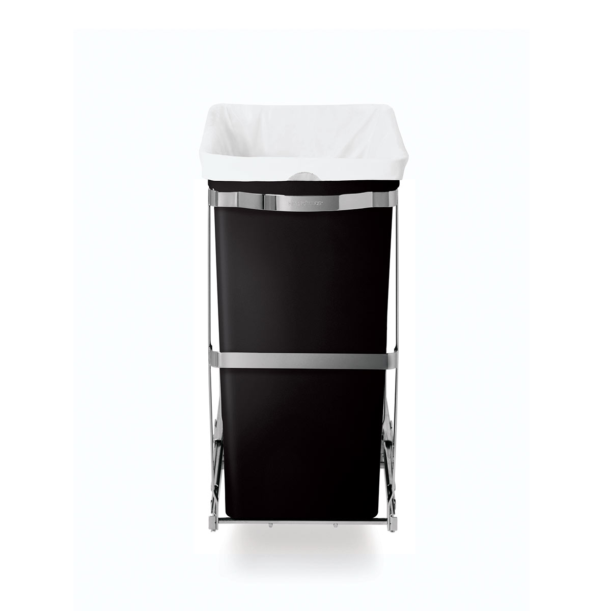 simplehuman-30l-under-counter-pull-out-cestino-estraiabile-sottopensile-in-accia image 4