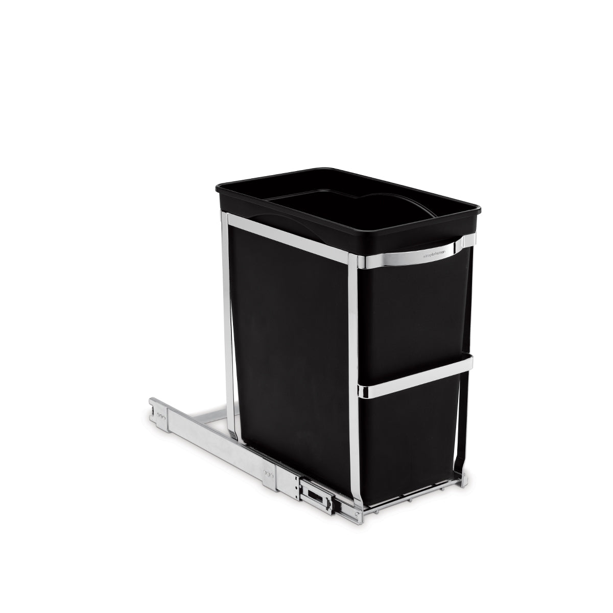 simplehuman-30l-under-counter-pull-out-cestino-estraiabile-sottopensile-in-accia image 1