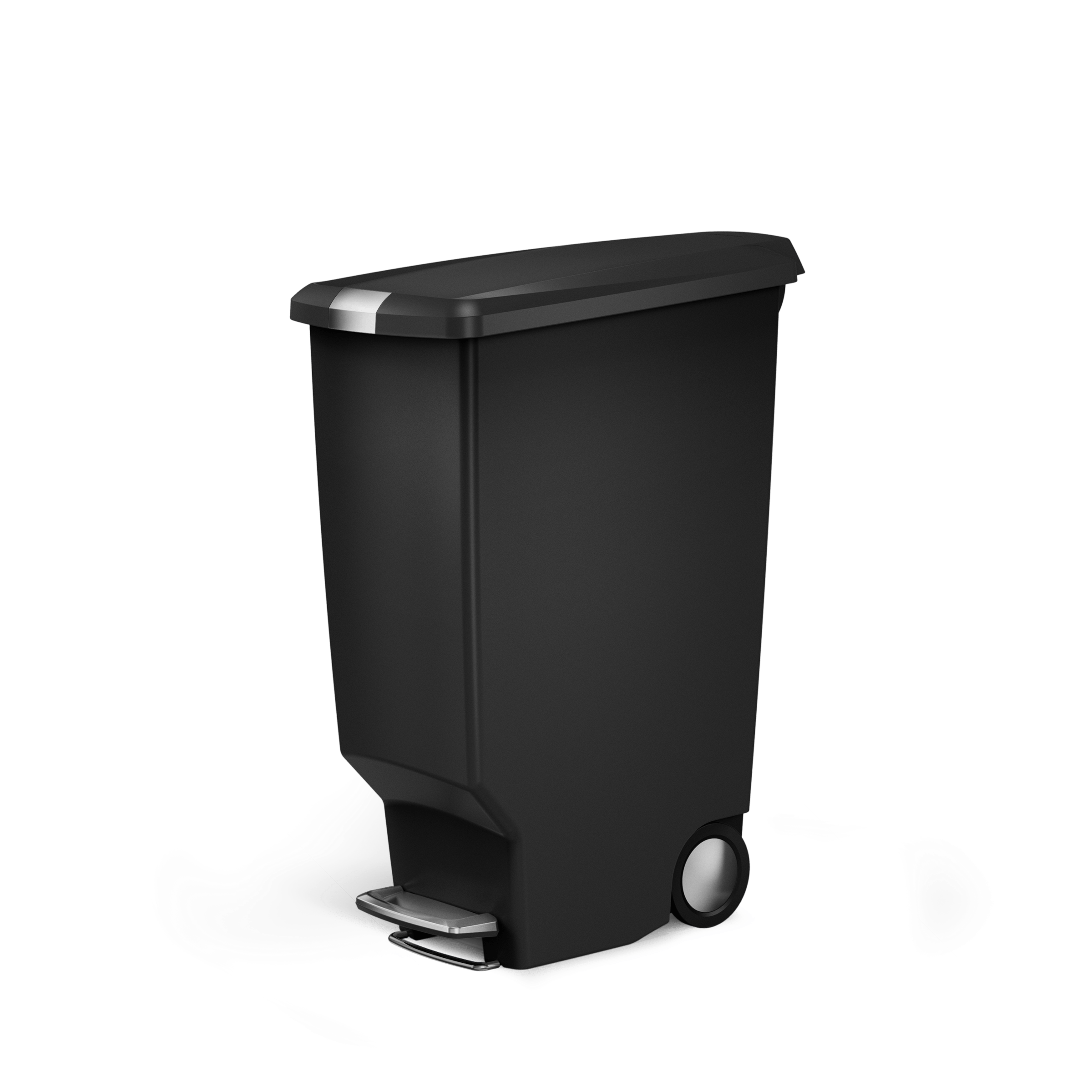 simplehuman-40l-slim-hybrid-step-can-pattumiera-a-pedale-slim-ibrida-in-plastica image 2