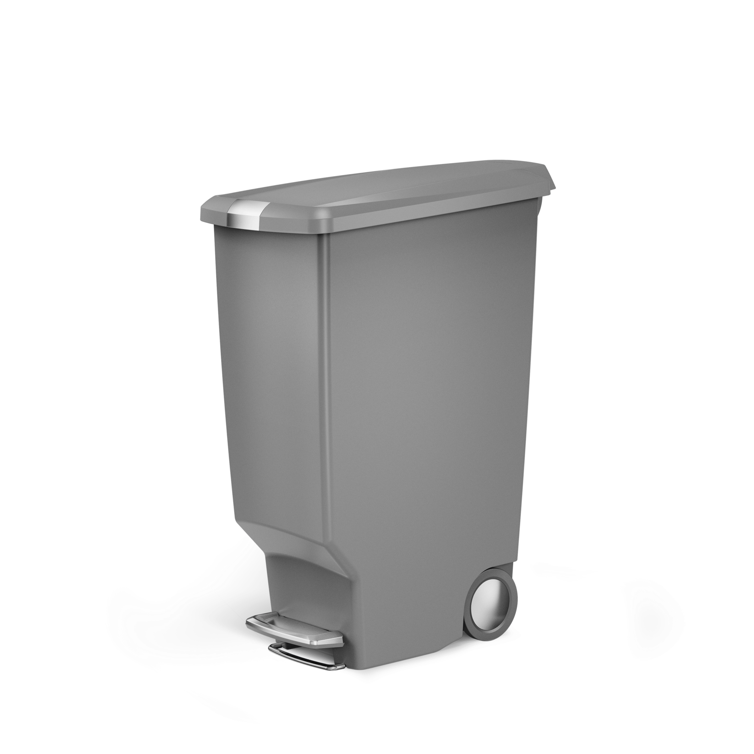 simplehuman-40l-slim-hybrid-step-can-pattumiera-a-pedale-slim-ibrida-in-plastica image 7