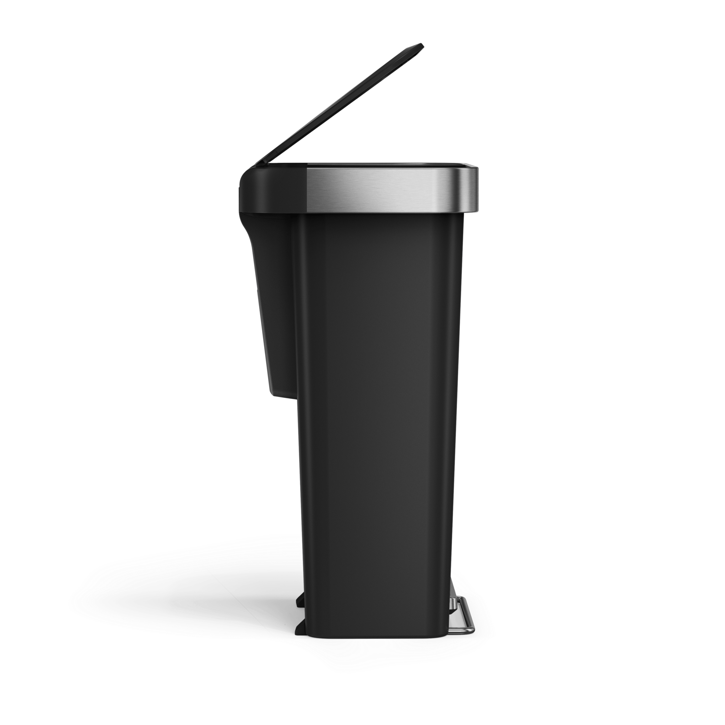 simplehuman-45l-hybrid-step-can-pattumiera-a-pedale-ibrida-45-litri-con-tasca-po image 4