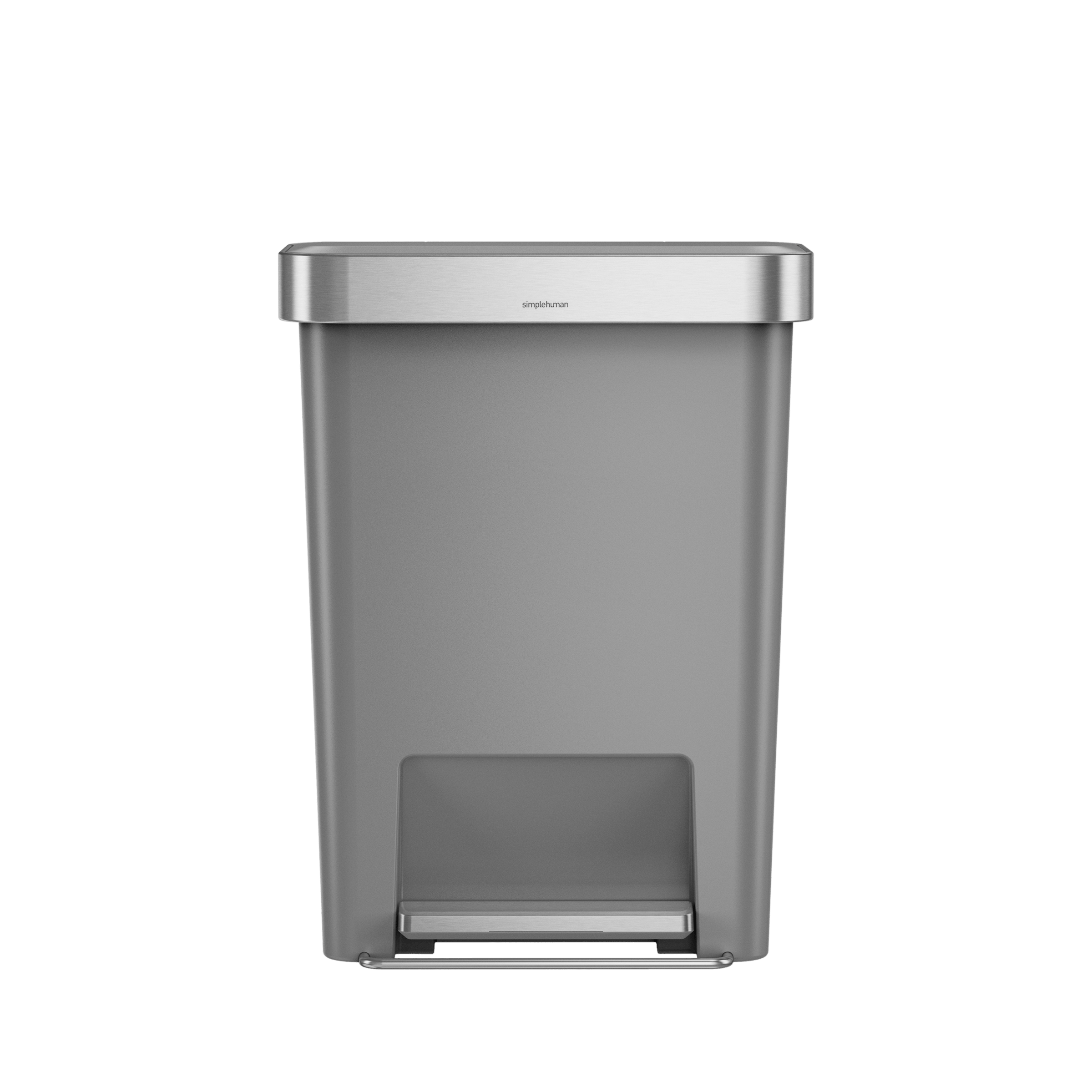 simplehuman-45l-hybrid-step-can-pattumiera-a-pedale-ibrida-45-litri-con-tasca-po image 7
