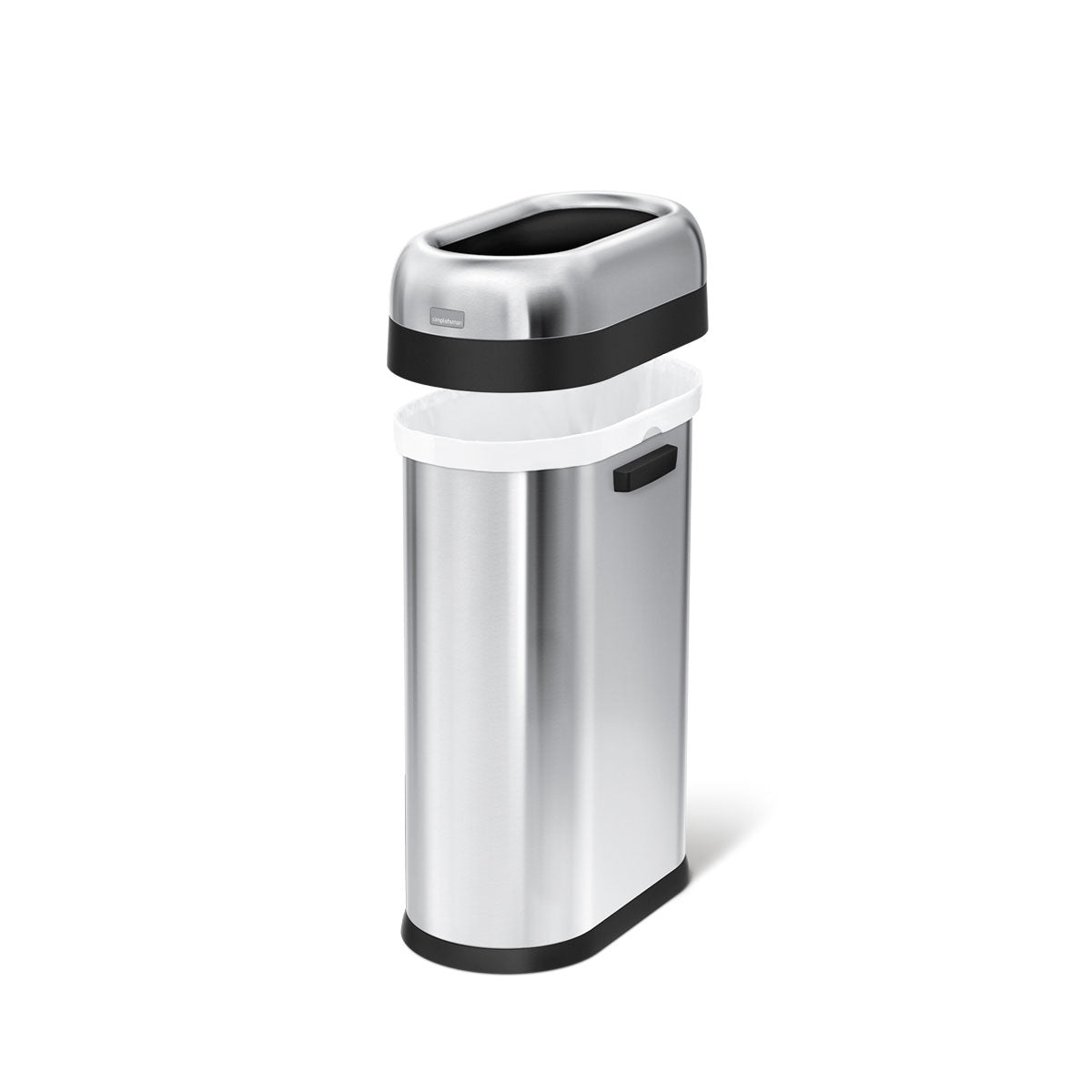 simplehuman-50l-slim-open-can-cestino-aperto-professionale-slim-da-50-litri-in-a image 4