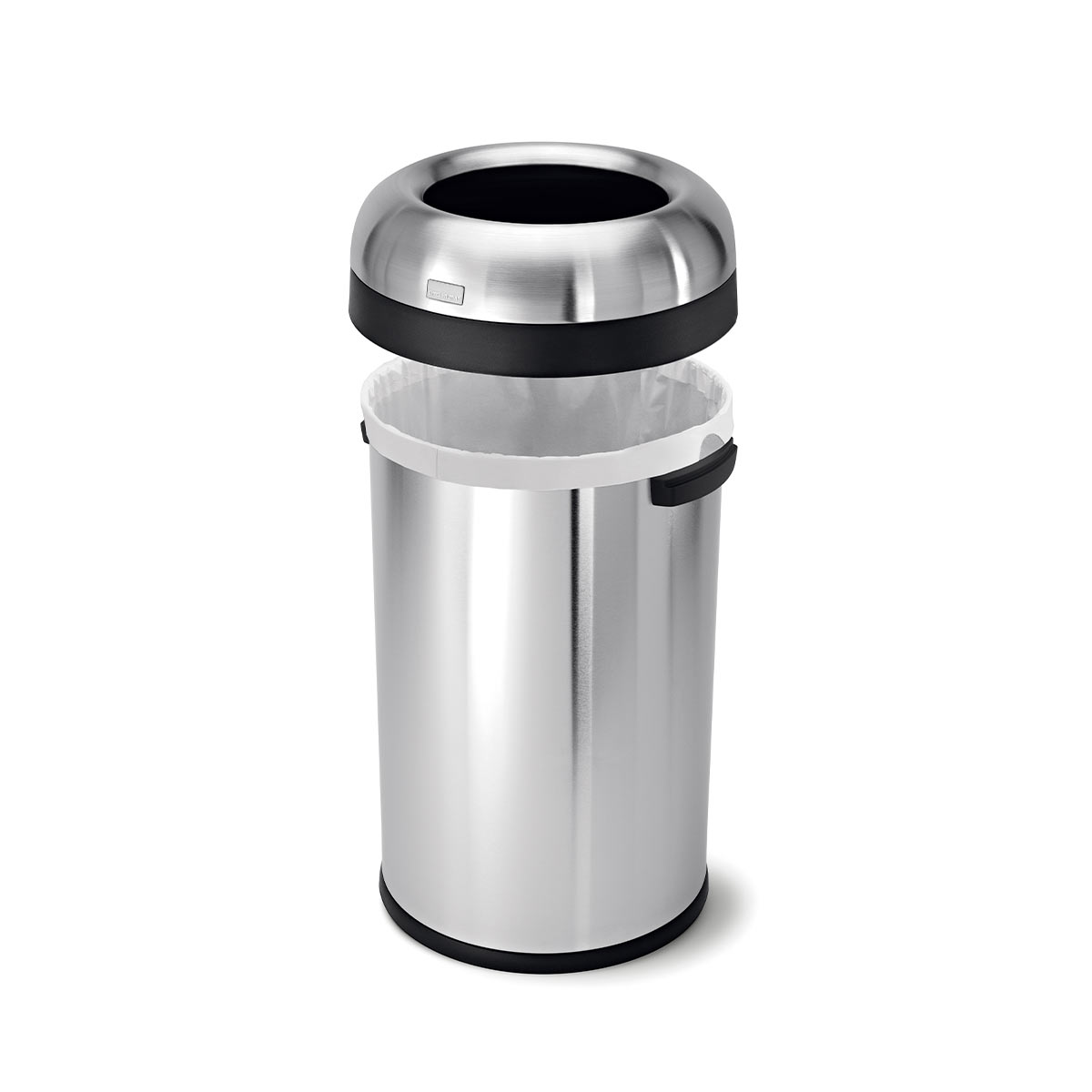 simplehuman-80l-bullet-open-can-pattumiera-commerciale-ad-apertura-libera-in-acc image 2